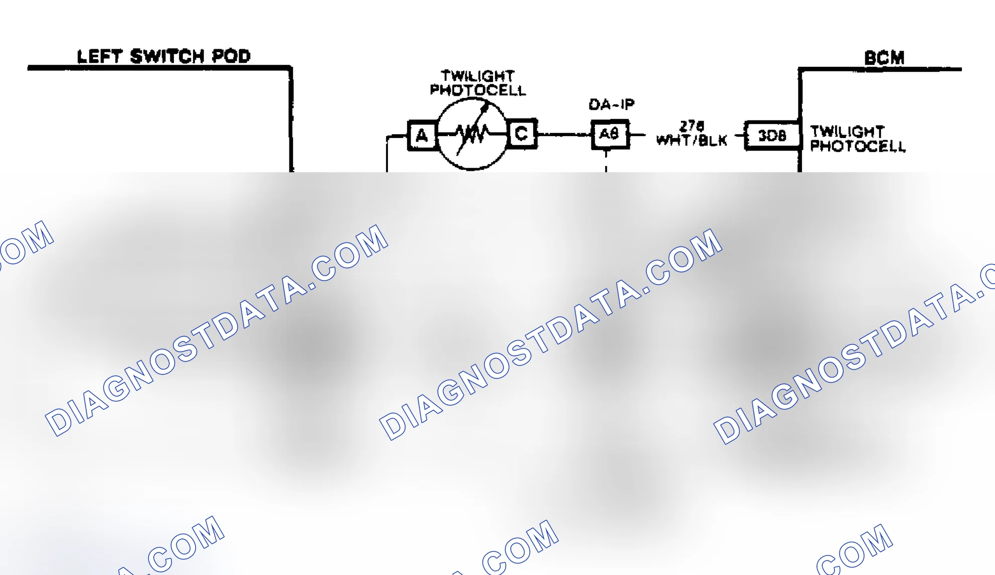 Scheme 111: Code B119, Wiring Diagram (2 of 2) Twilight Photocell Circuit
