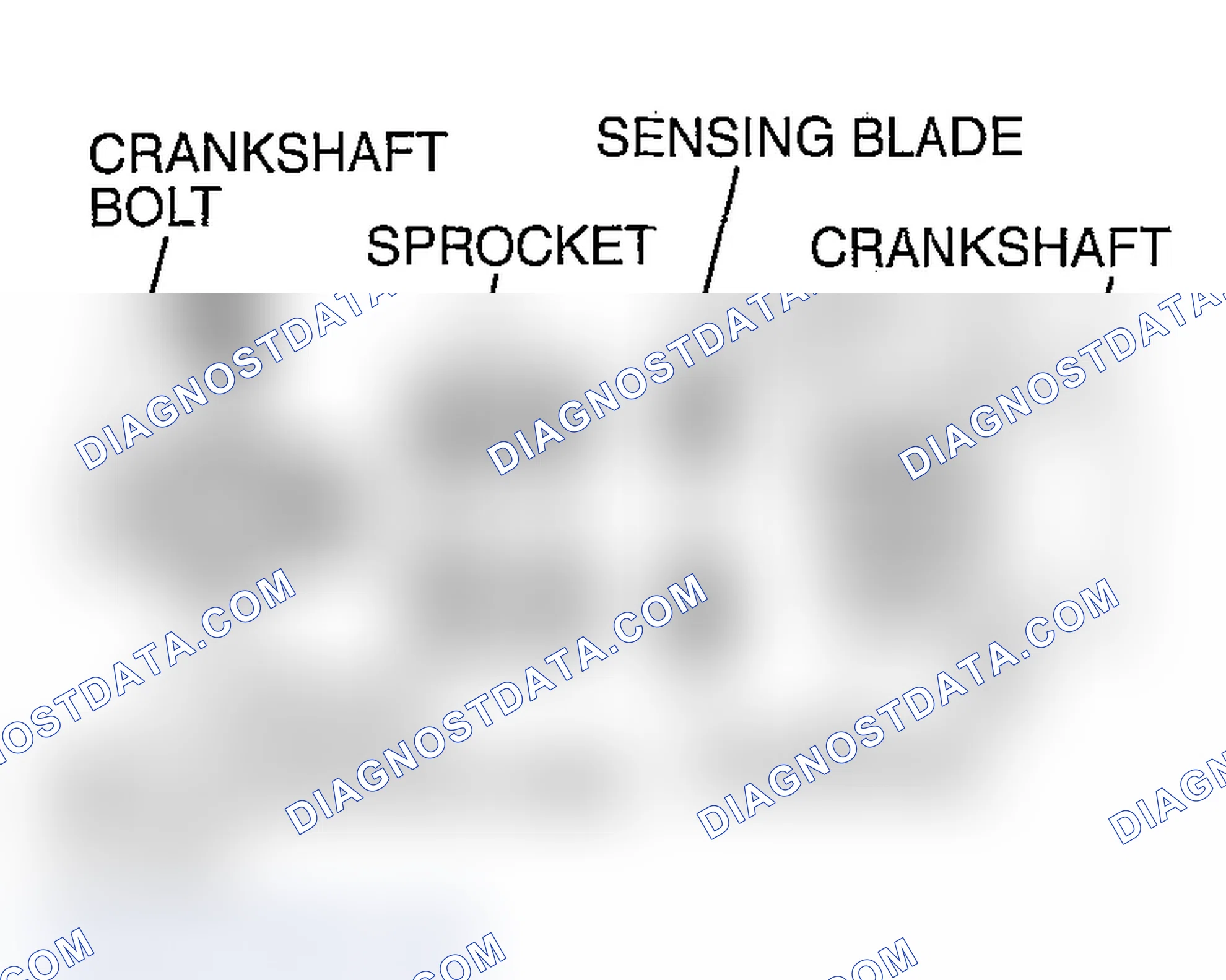 Scheme 608: >> G << CRANKSHAFT SENSING BLADE/CRANKSHAFT SPROCKET/CRANKSHAFT PULLEY WASHER/CRANKSHAFT BOLT INSTAL