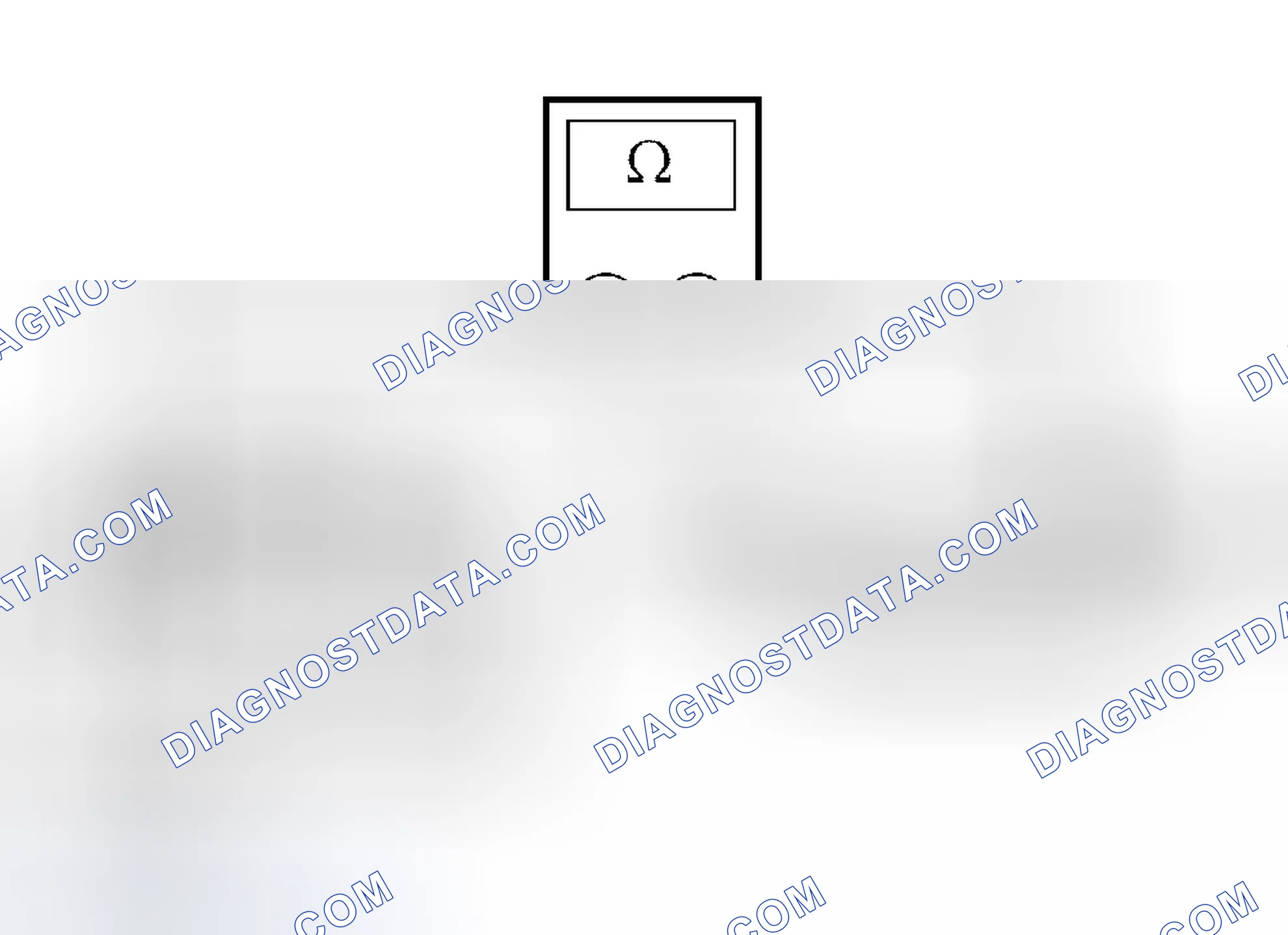 Scheme 21: PINPOINT TEST E: THE PARKING AID MODULE DOES NOT RESPOND TO THE DIAGNOSTIC TOOL