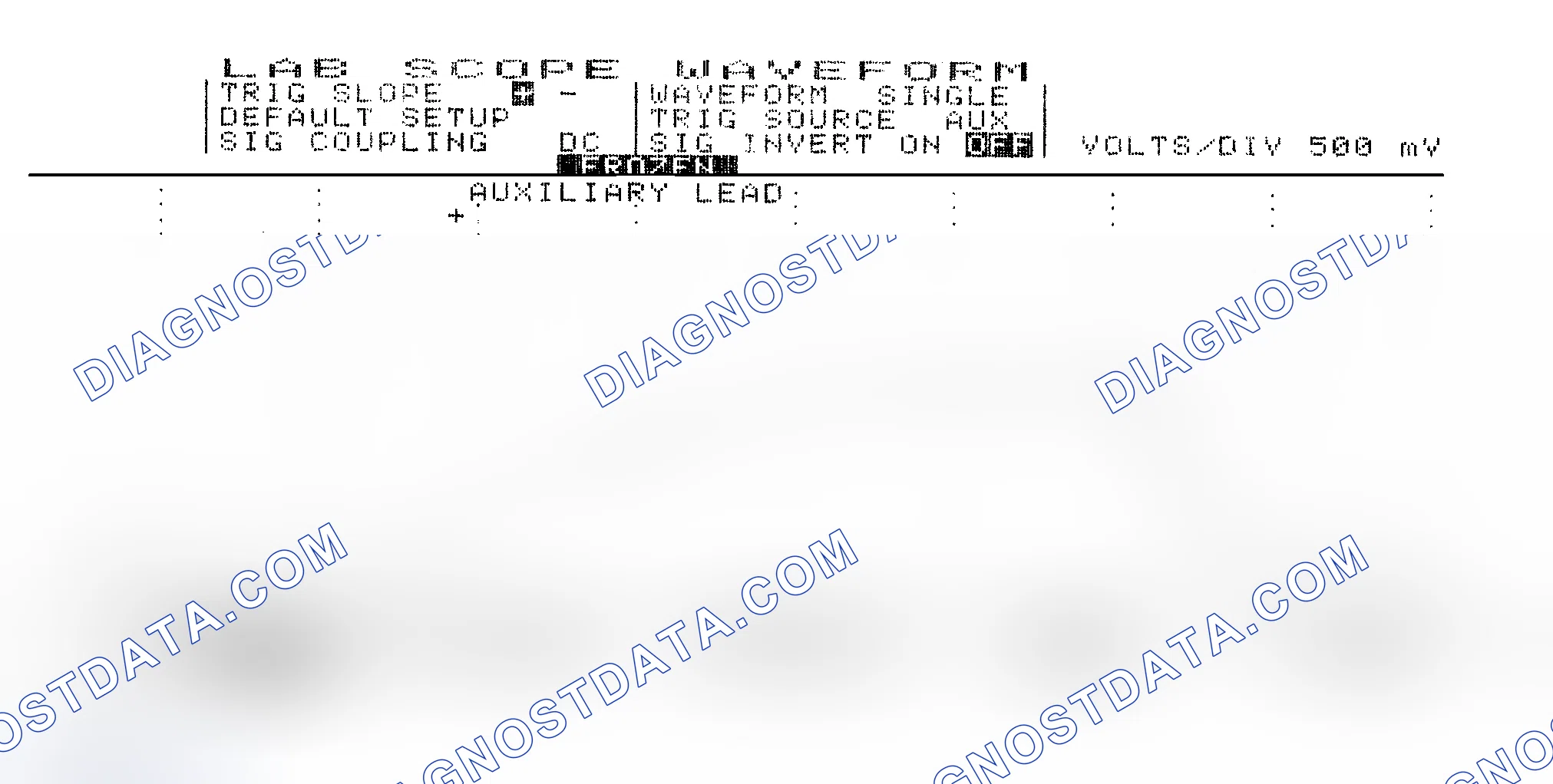 Scheme 14: Single Injector w/Excessive Current Flow - Current Pattern