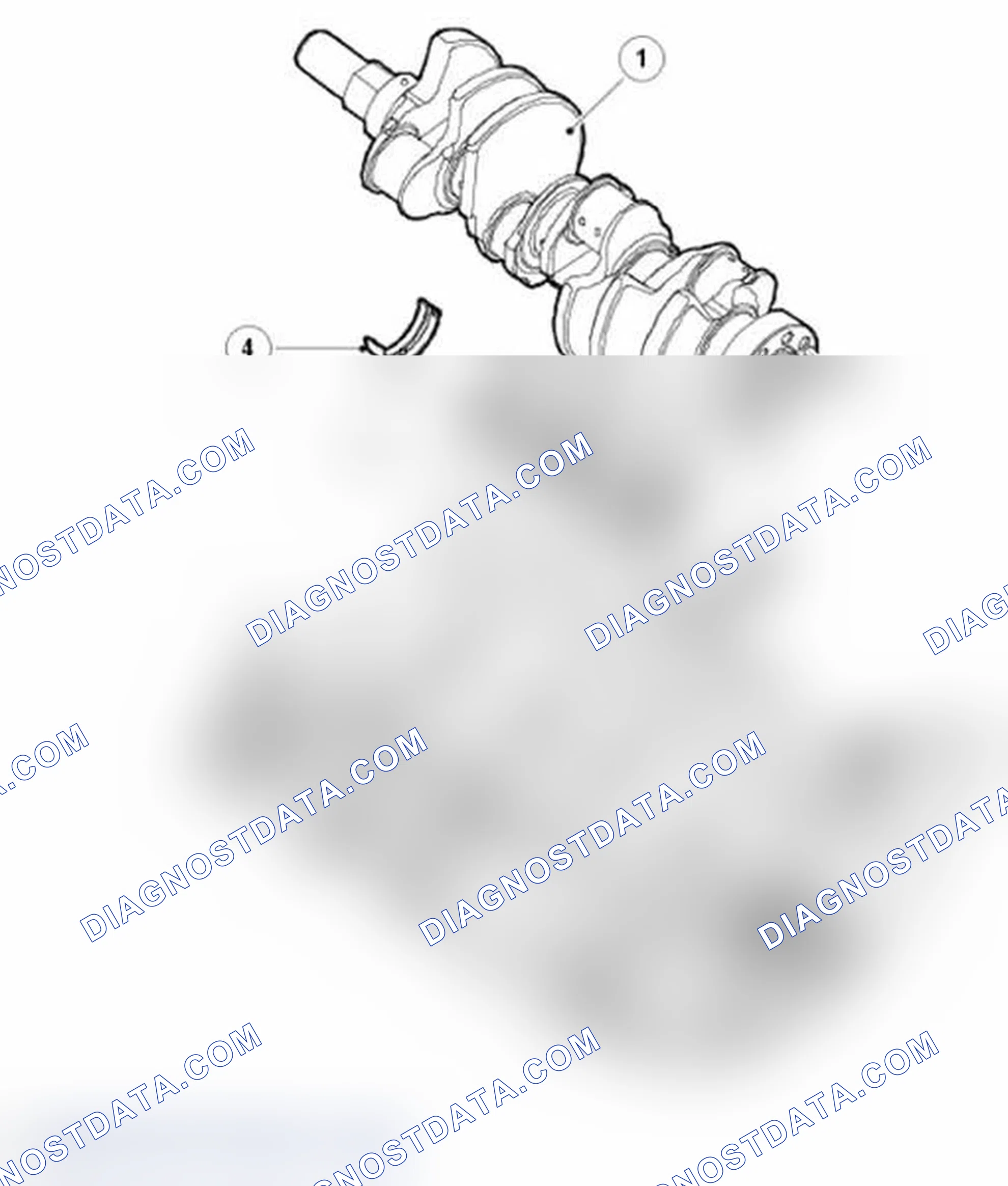 Scheme 16: Crankshaft and Main Bearings