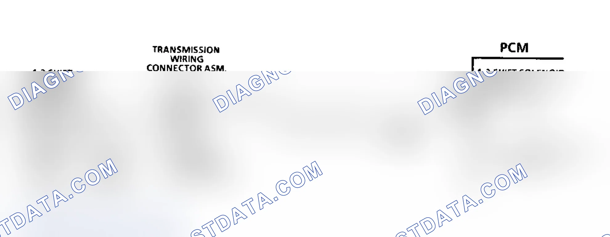 Scheme 313: Code 82 Schematic (Gasoline) Transmission 1-2 Error