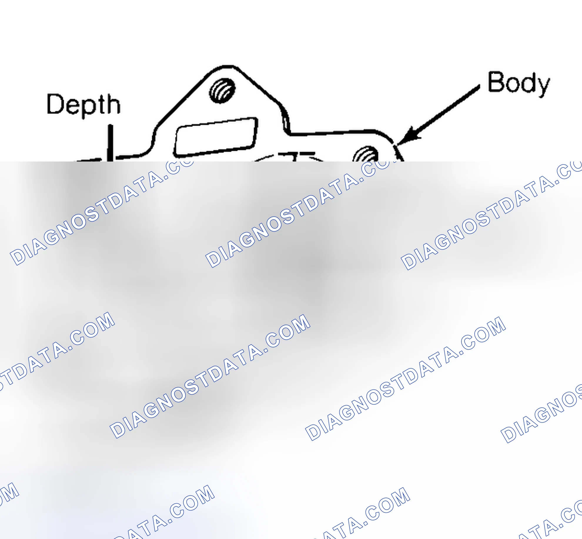 Scheme 35: Measuring Oil Pump Gear Cavity