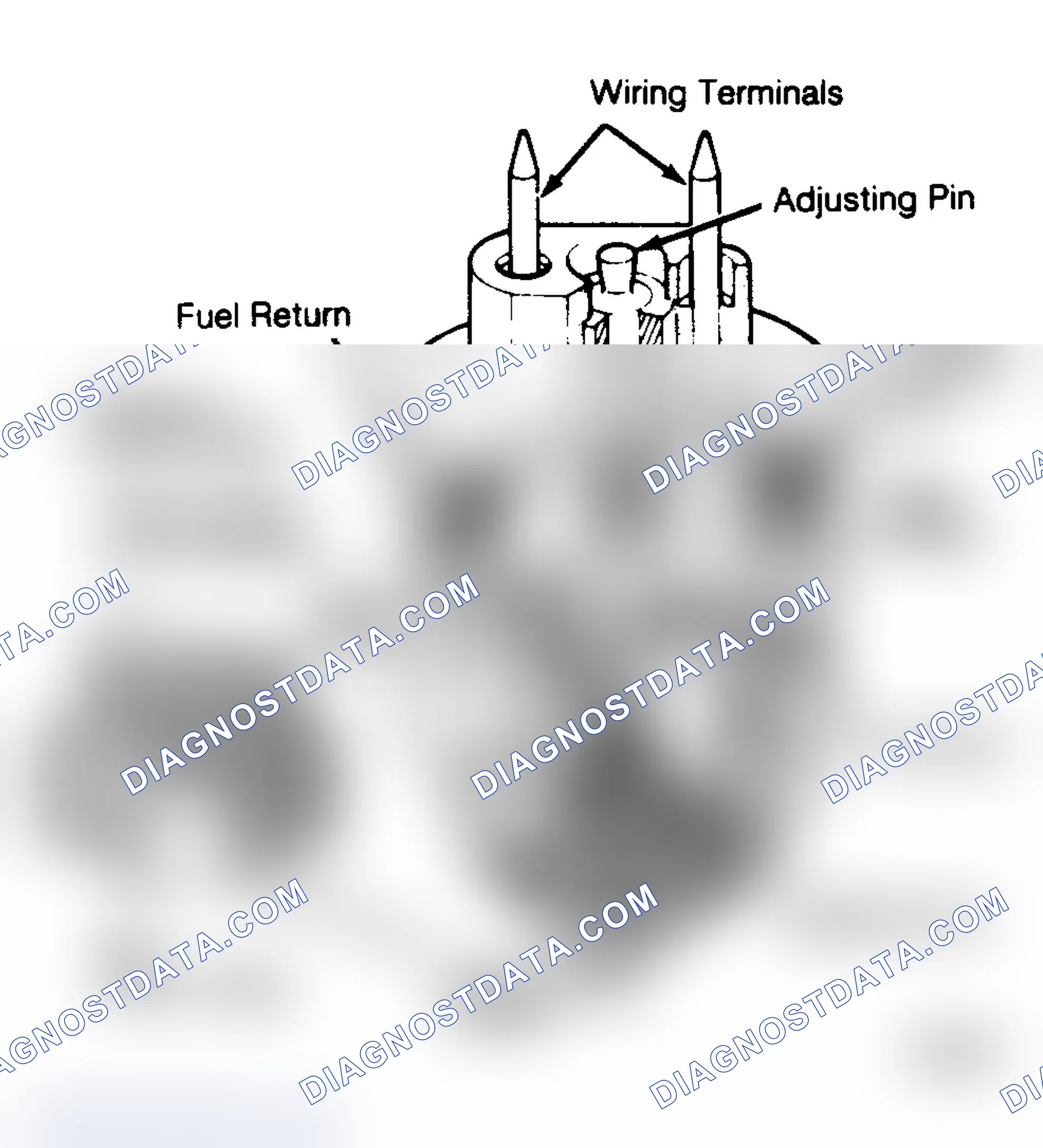 Scheme 8: FUEL INJECTOR