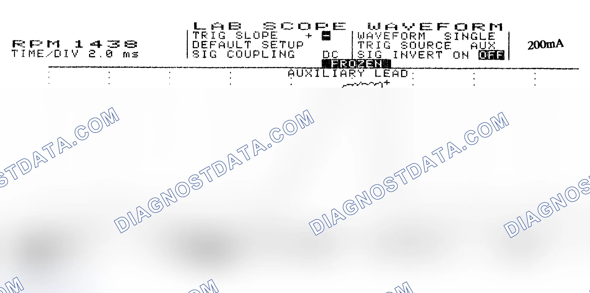 Scheme 15: Single Injector w/Normal Current Flow - Current Pattern