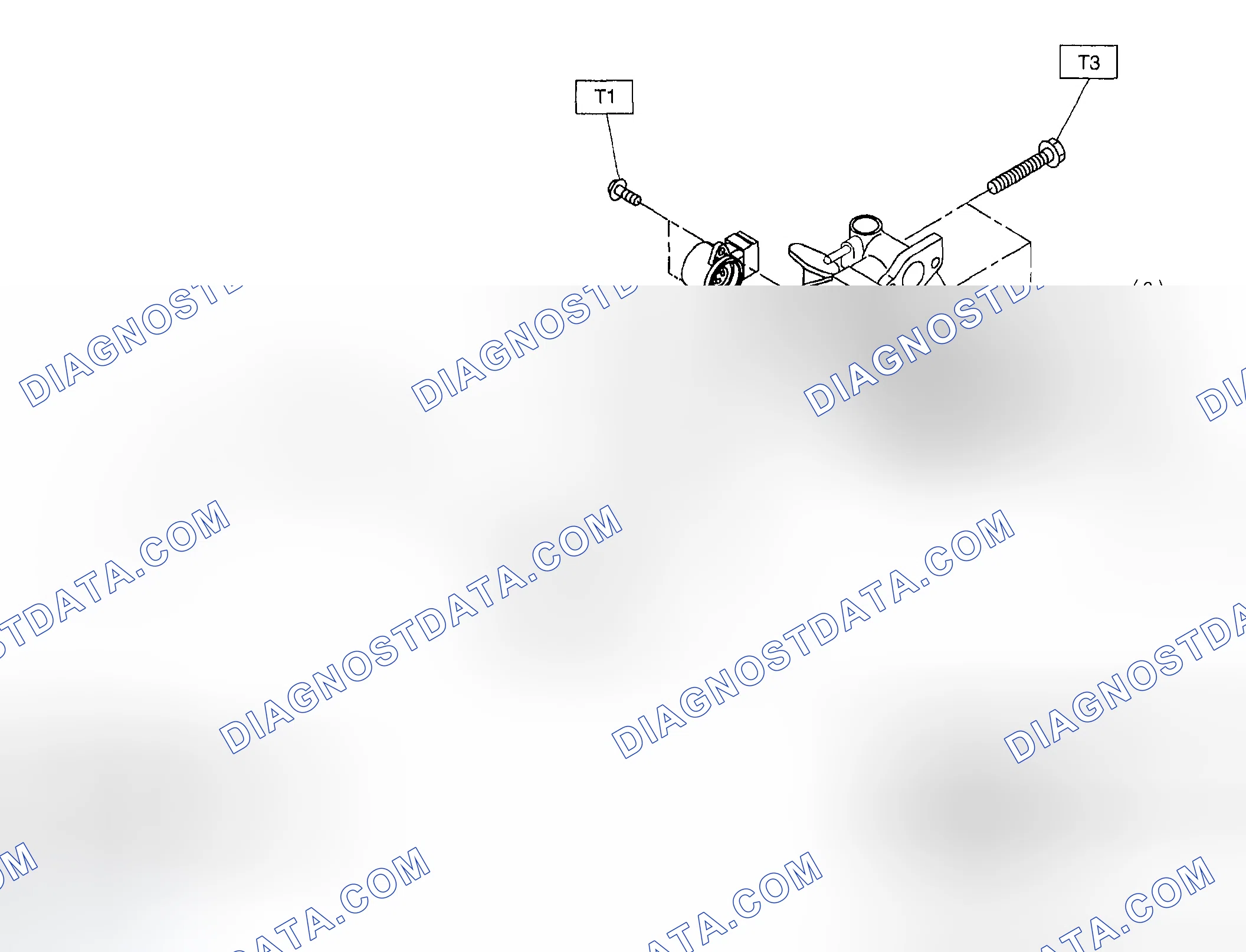 Scheme 3: Identifying Air Intake System Components (2500cc Models)