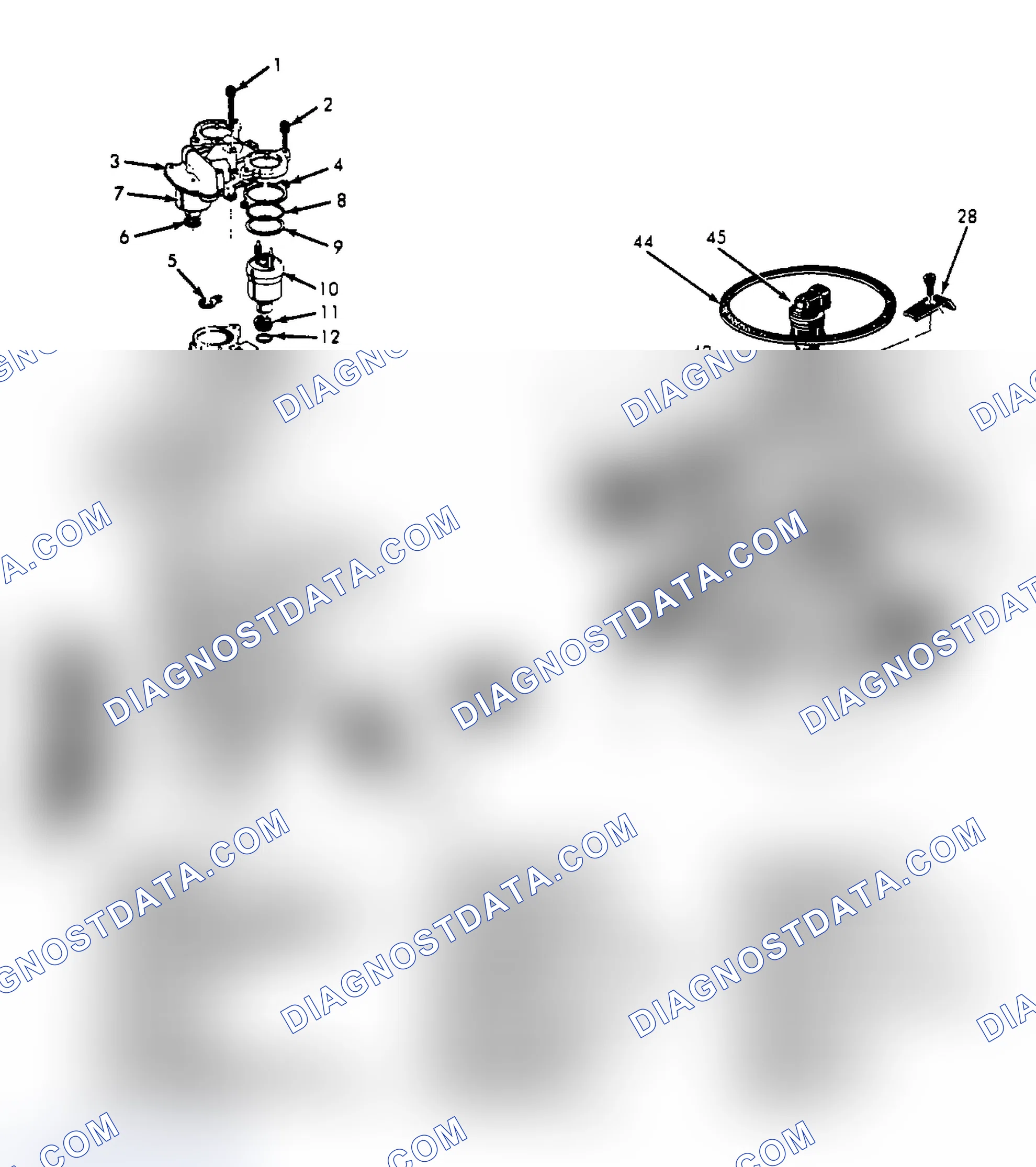 Scheme 3: Fuel Meter Assembly (Model 700)