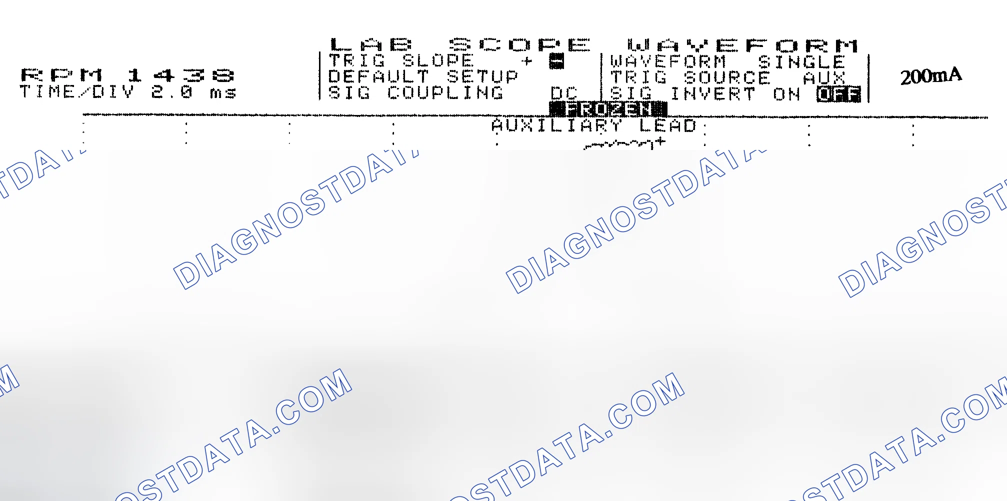 Scheme 15: Single Injector w/Normal Current Flow - Current Pattern
