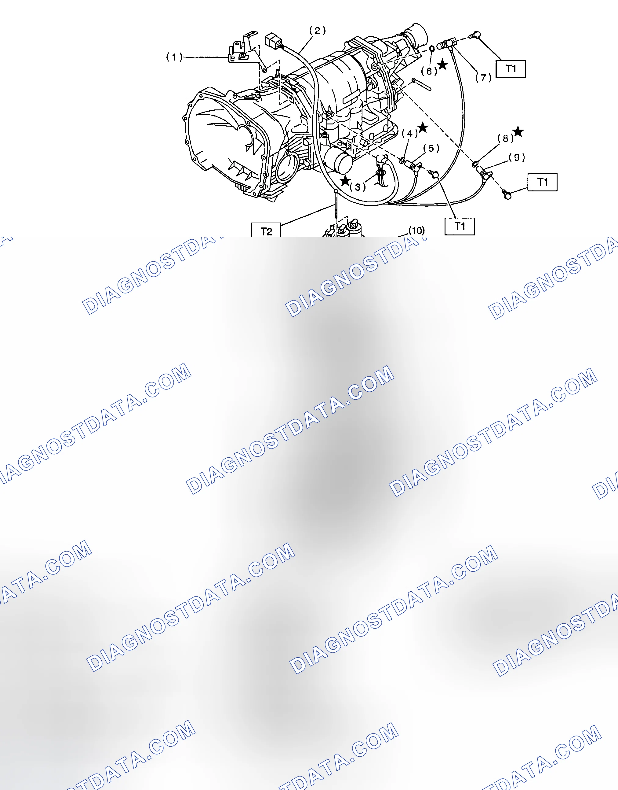 Scheme 47: Identifying Control Valve & Harness Routing Components