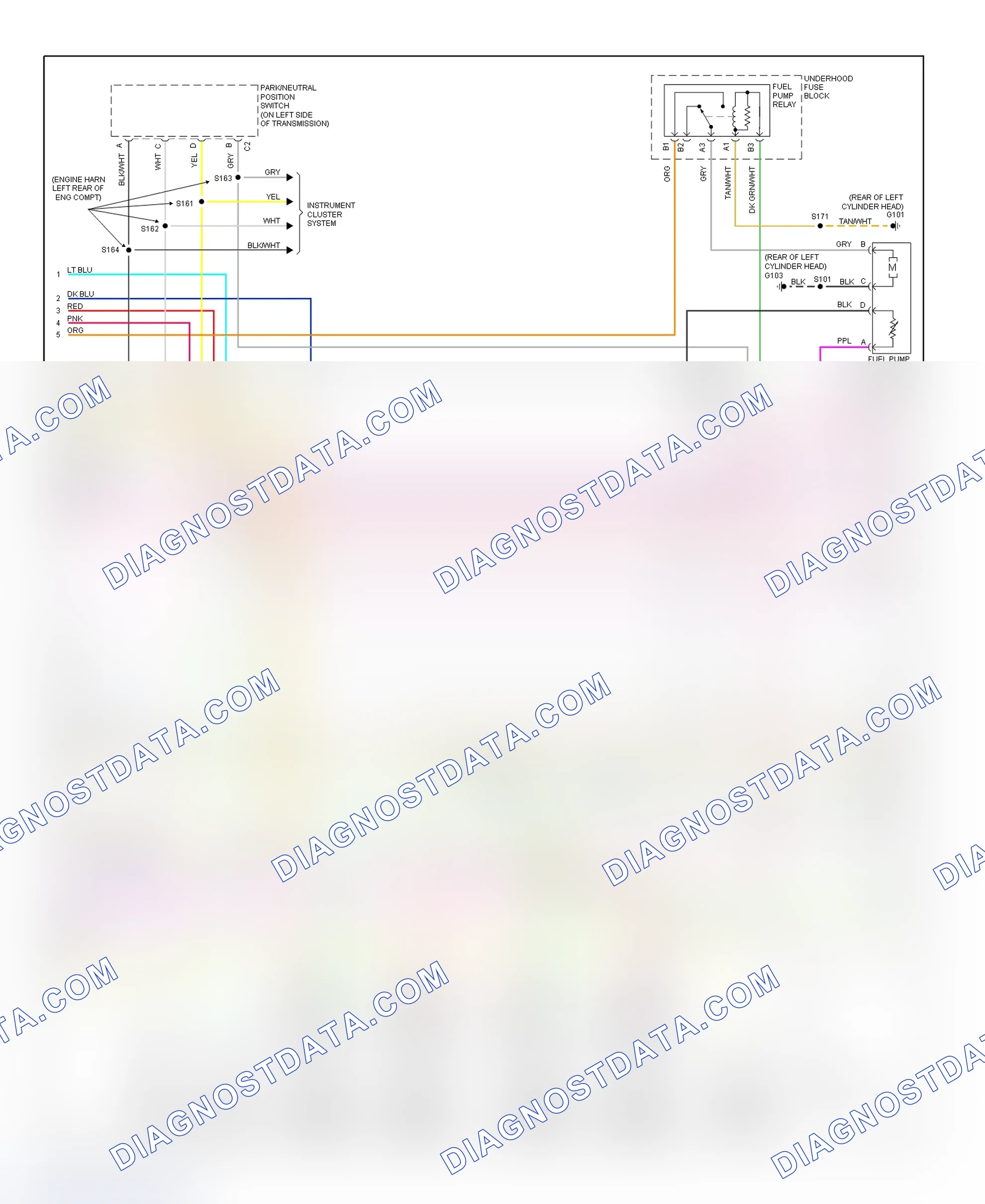 Scheme 142: PCM Wiring Diagram (Chevy Express & Savana - 8.1L - 2 Of 5)