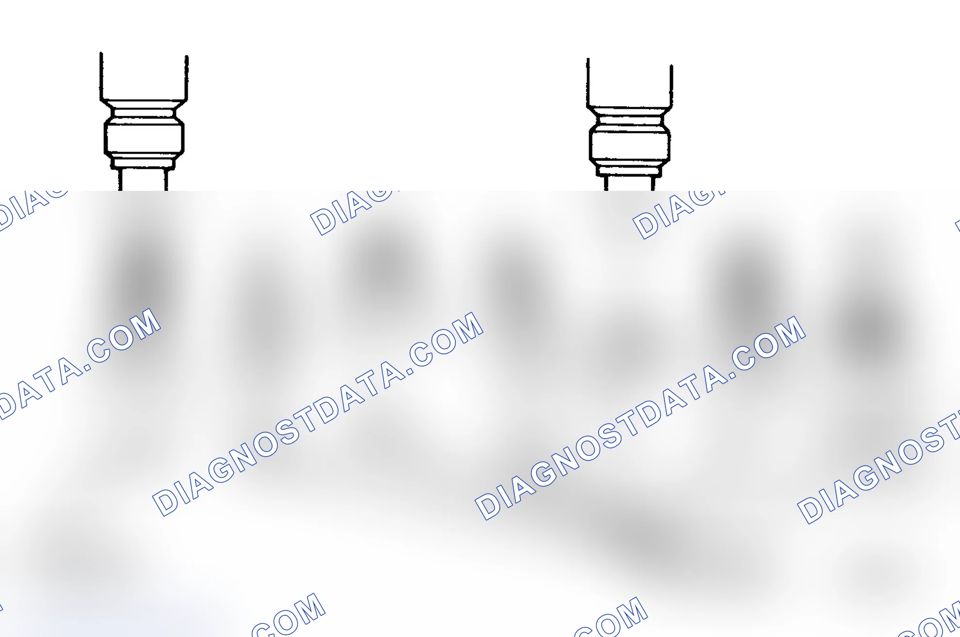 Scheme 2: Injector Spray Patterns Injector must not drip when needle valve is closed.