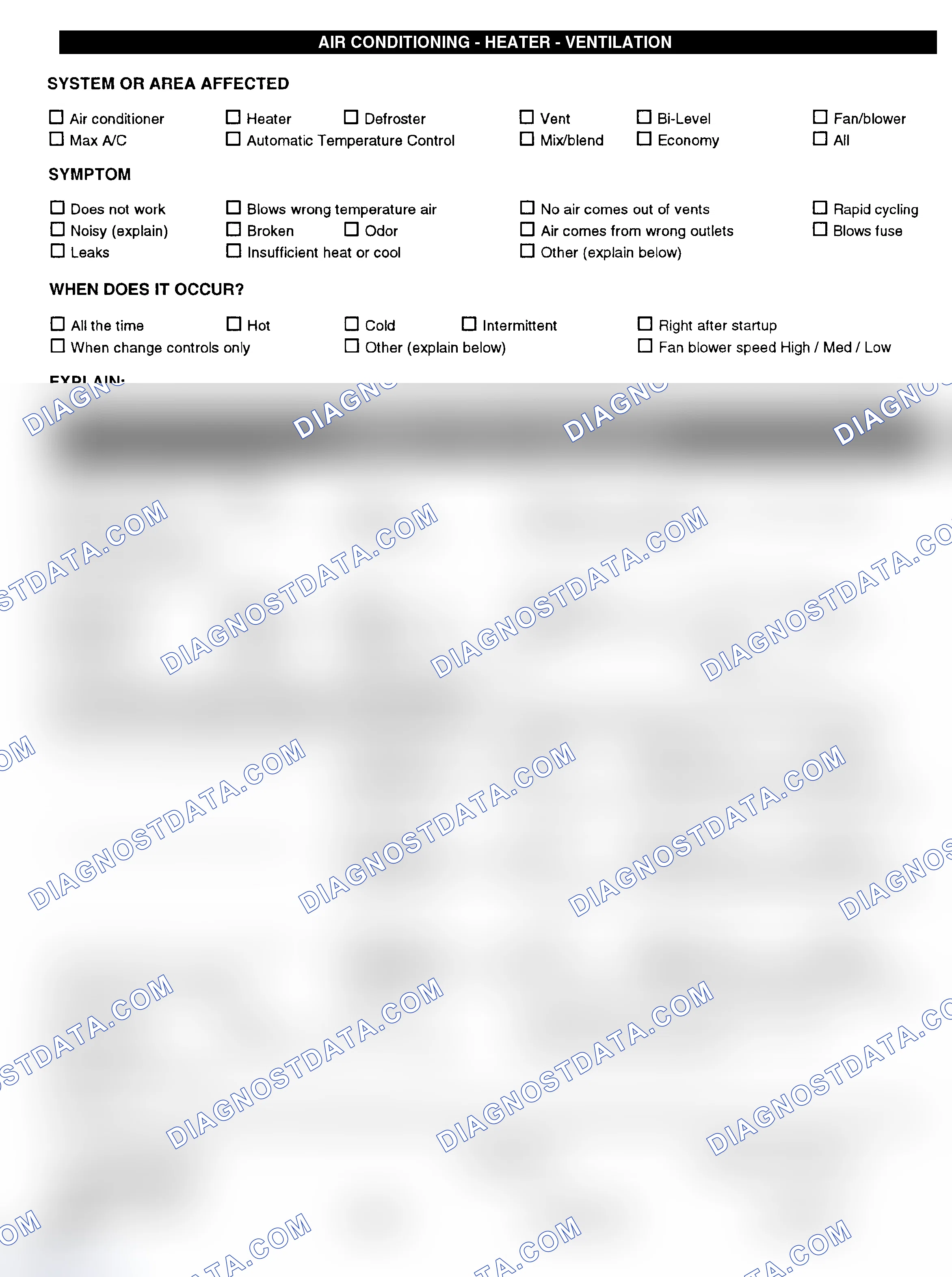 Scheme 4: Symptom Check List - Page 3