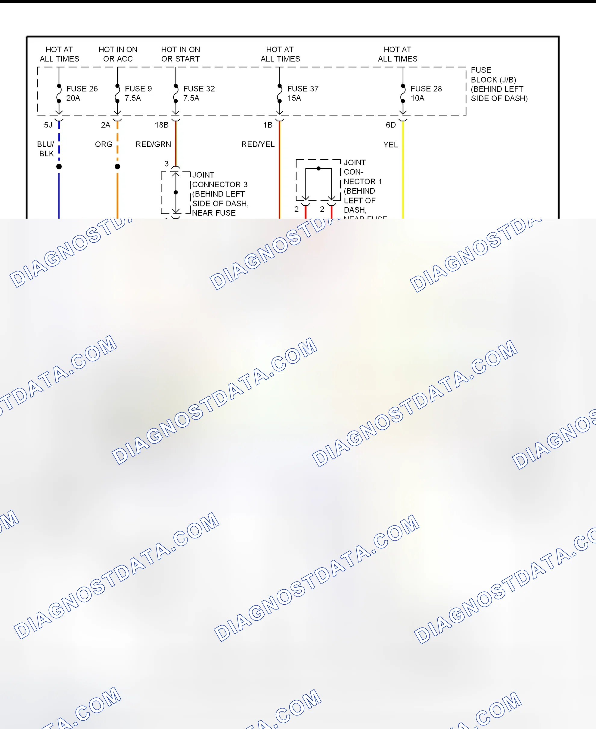 Scheme 88: Shift Interlock System Wiring Diagram (1999 Infiniti Q45)