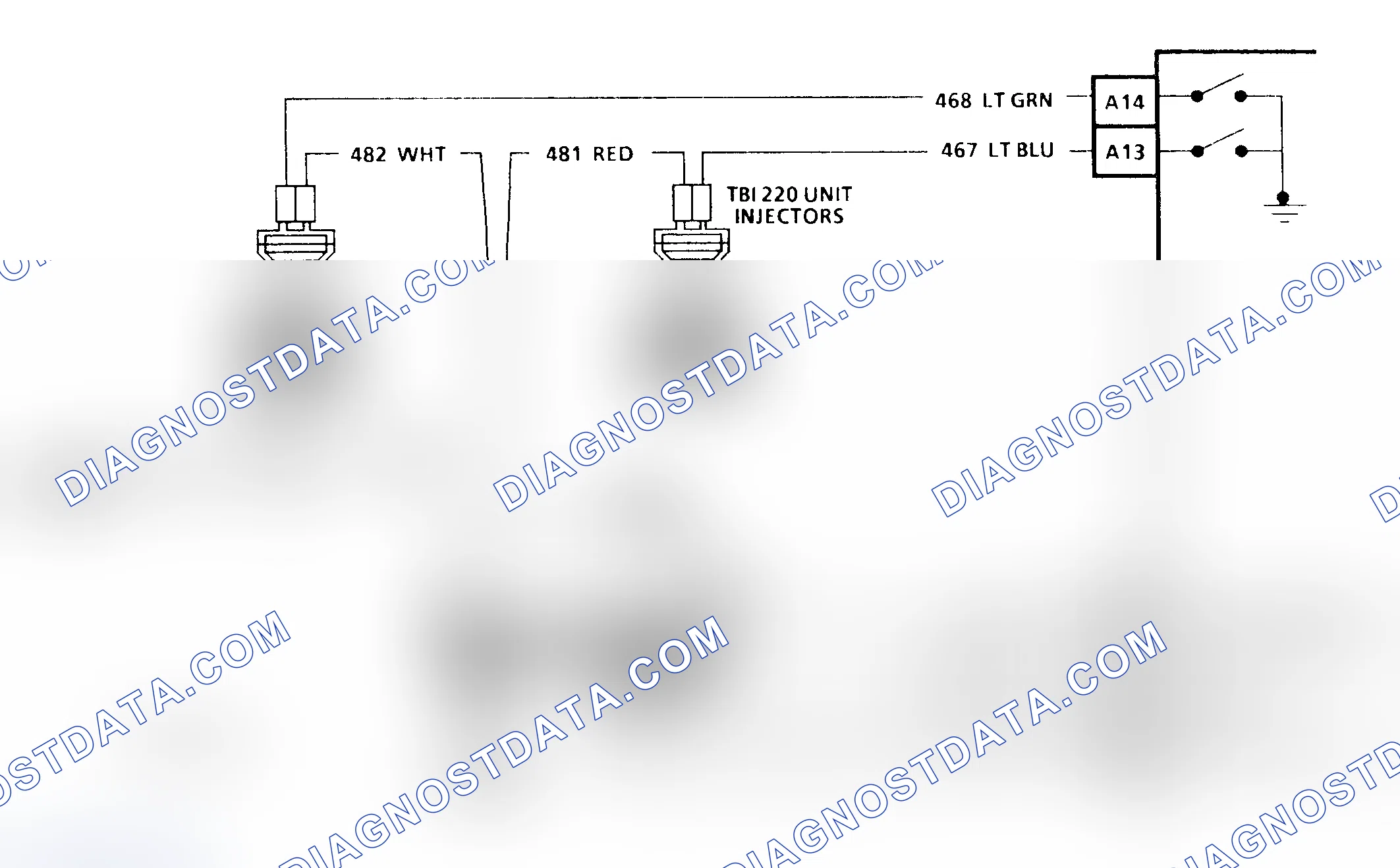 Scheme 294: CODE 42, Schematic, Elec. Spark Timing (4.3L S & T Series P/U W/ M/T)