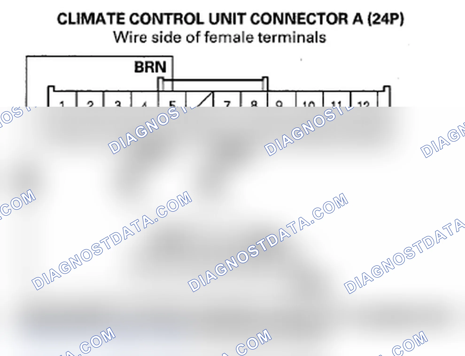Scheme 43: DTC B1236 or DTC indicator M: An Open in the Passenger's Air Mix Control Motor Circuit