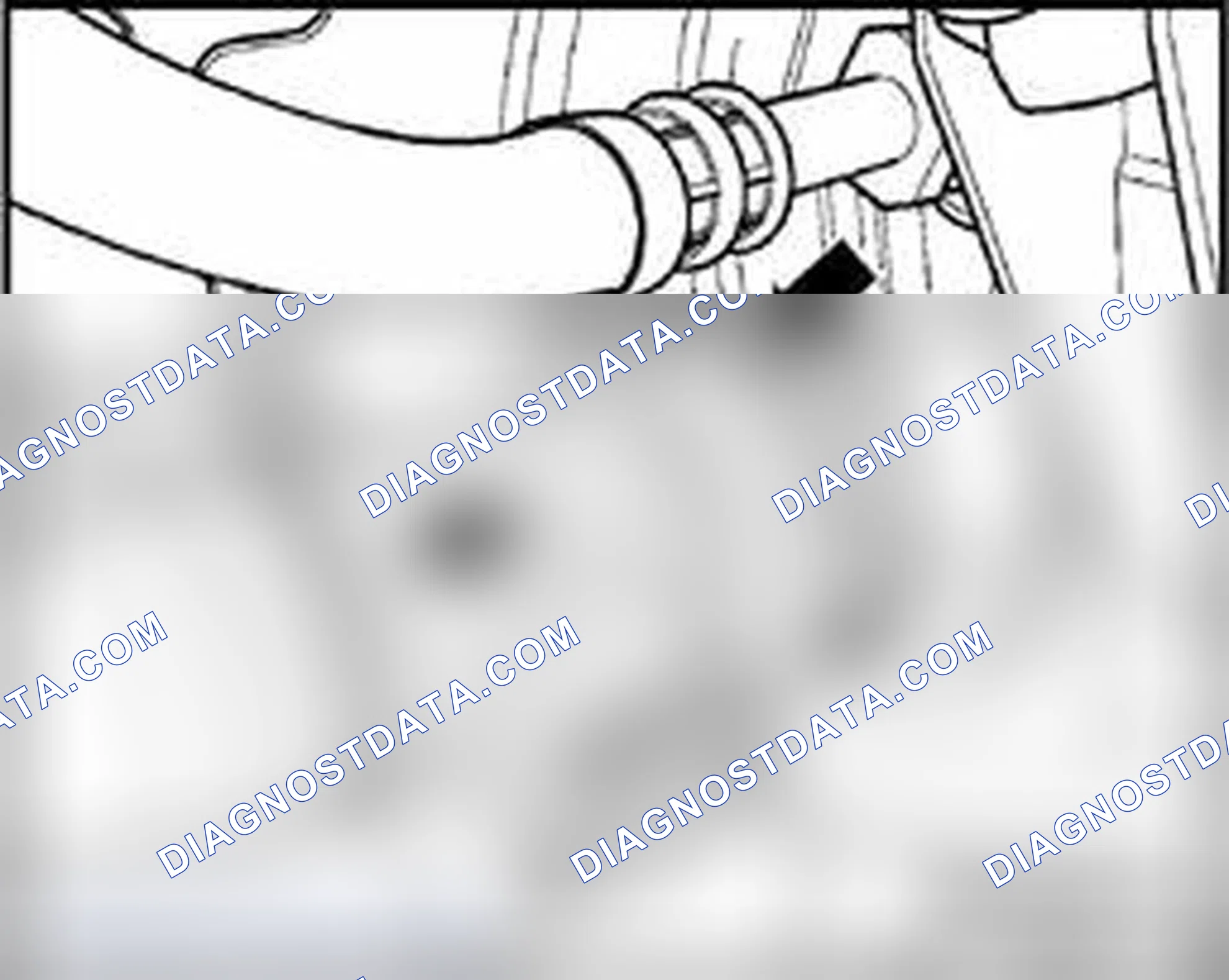 Scheme 17: Disconnect lower coolant hose