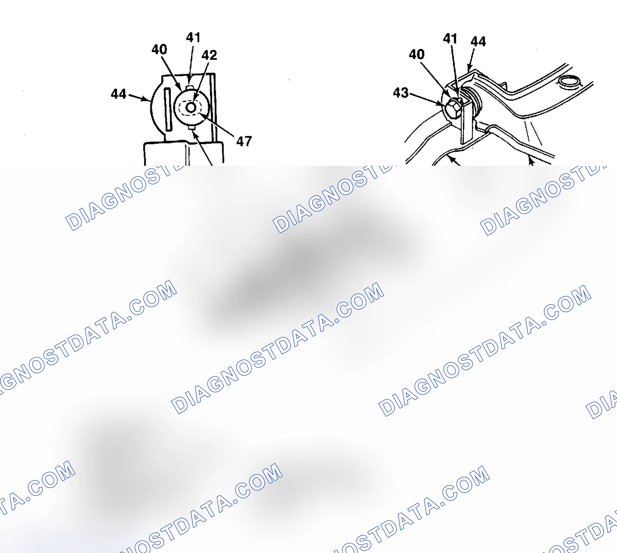 Scheme 20: Alignment Service Kit Installation