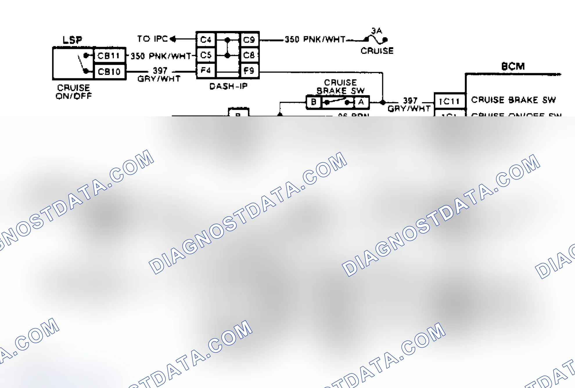 Scheme 205: Code B672, Wiring Diagram (Reatta & Riviera) Cruise Vent Solenoid Circuit Problem