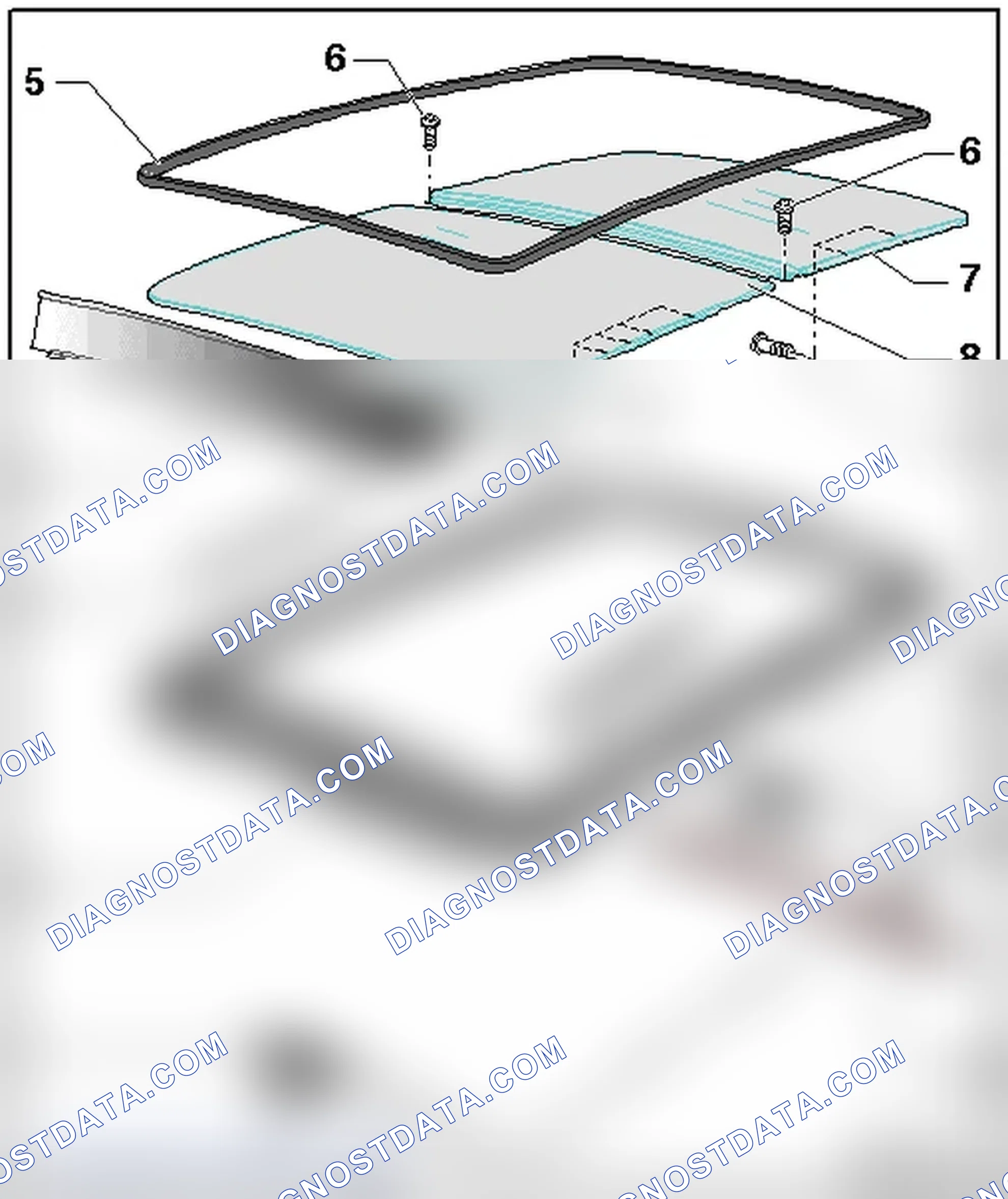 Scheme 2: SUNROOF ASSEMBLY OVERVIEW