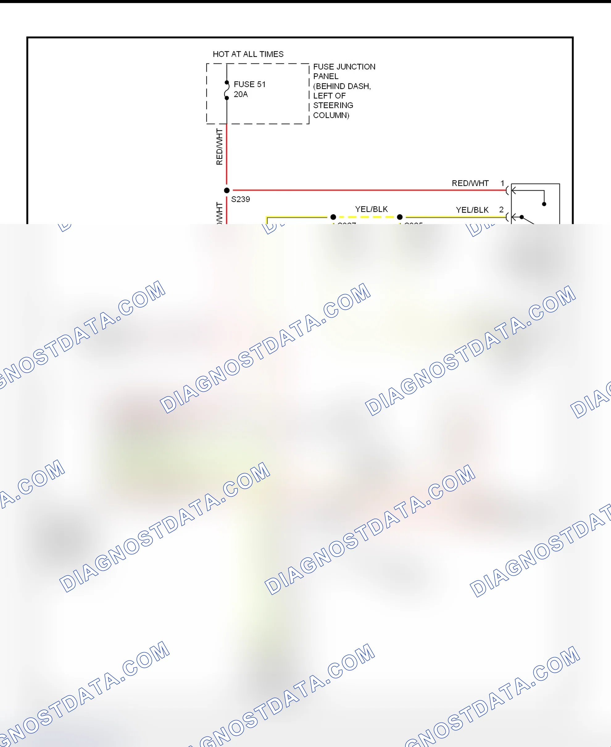 Scheme 51: Trailer Tow Wiring Diagram (Villager)