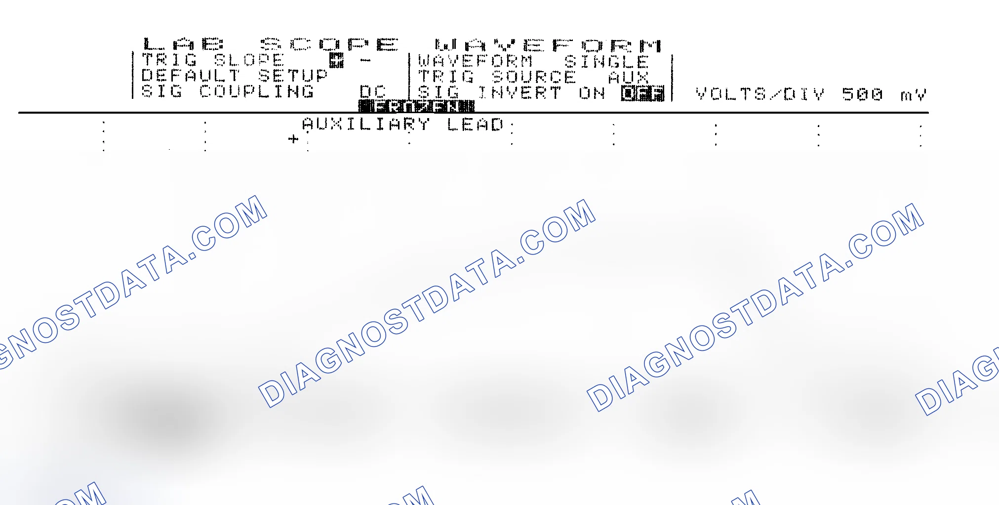 Scheme 14: Single Injector w/Excessive Current Flow - Current Pattern