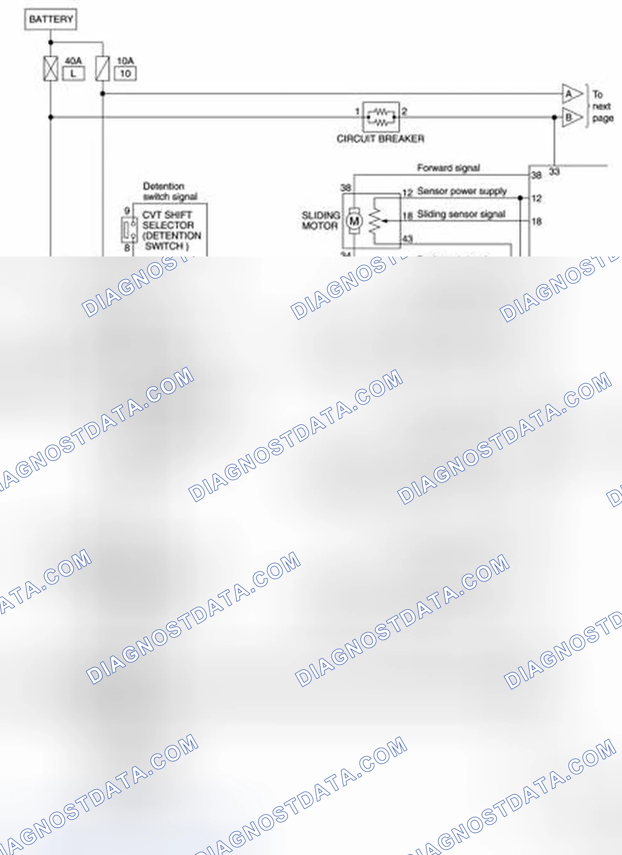 Scheme 1: AUTOMATIC DRIVE POSITIONER SYSTEM: Schematic