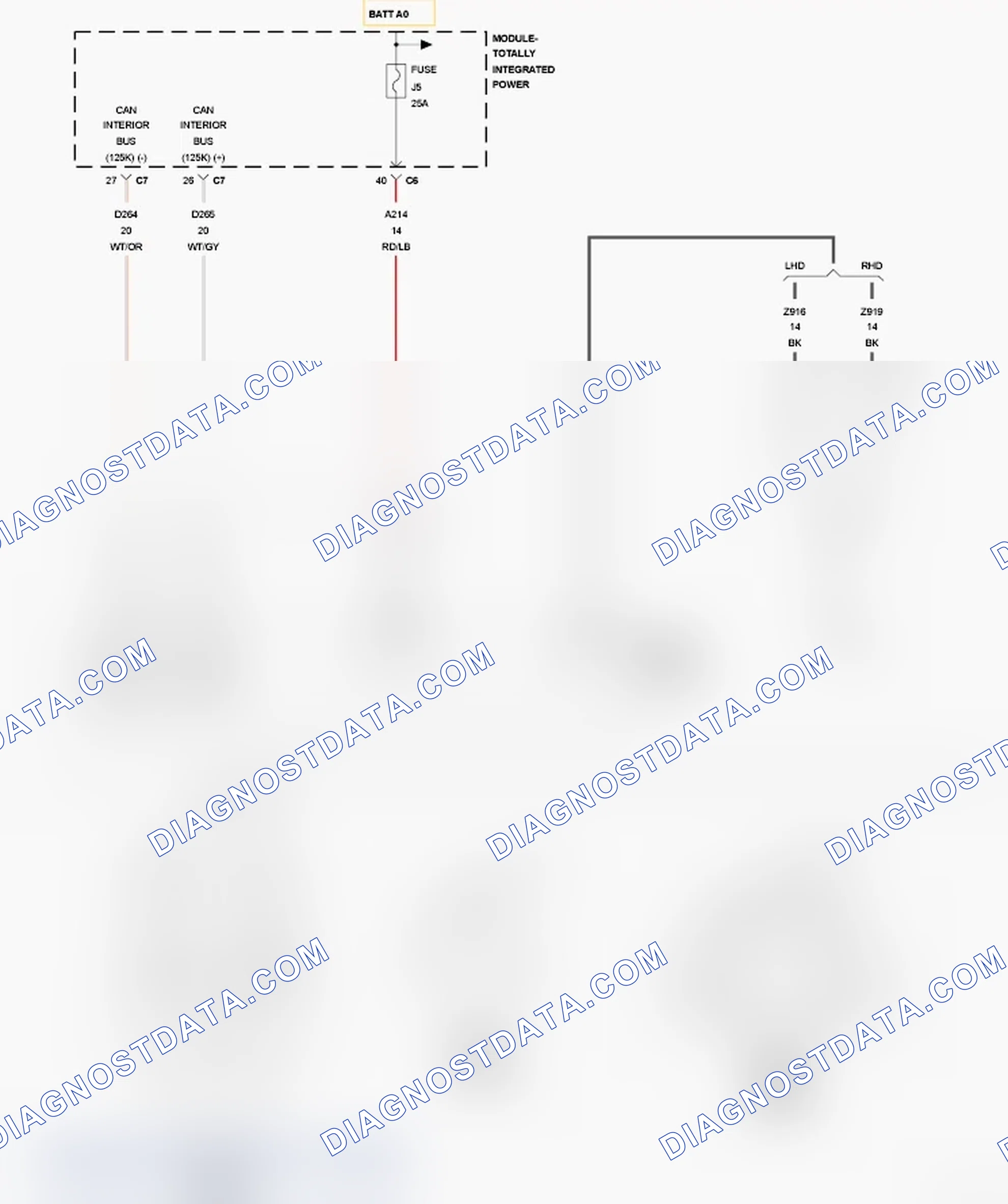 Scheme 491: B210C-16-BATTERY VOLTAGE INPUT - CIRCUIT VOLTAGE BELOW THRESHOLD