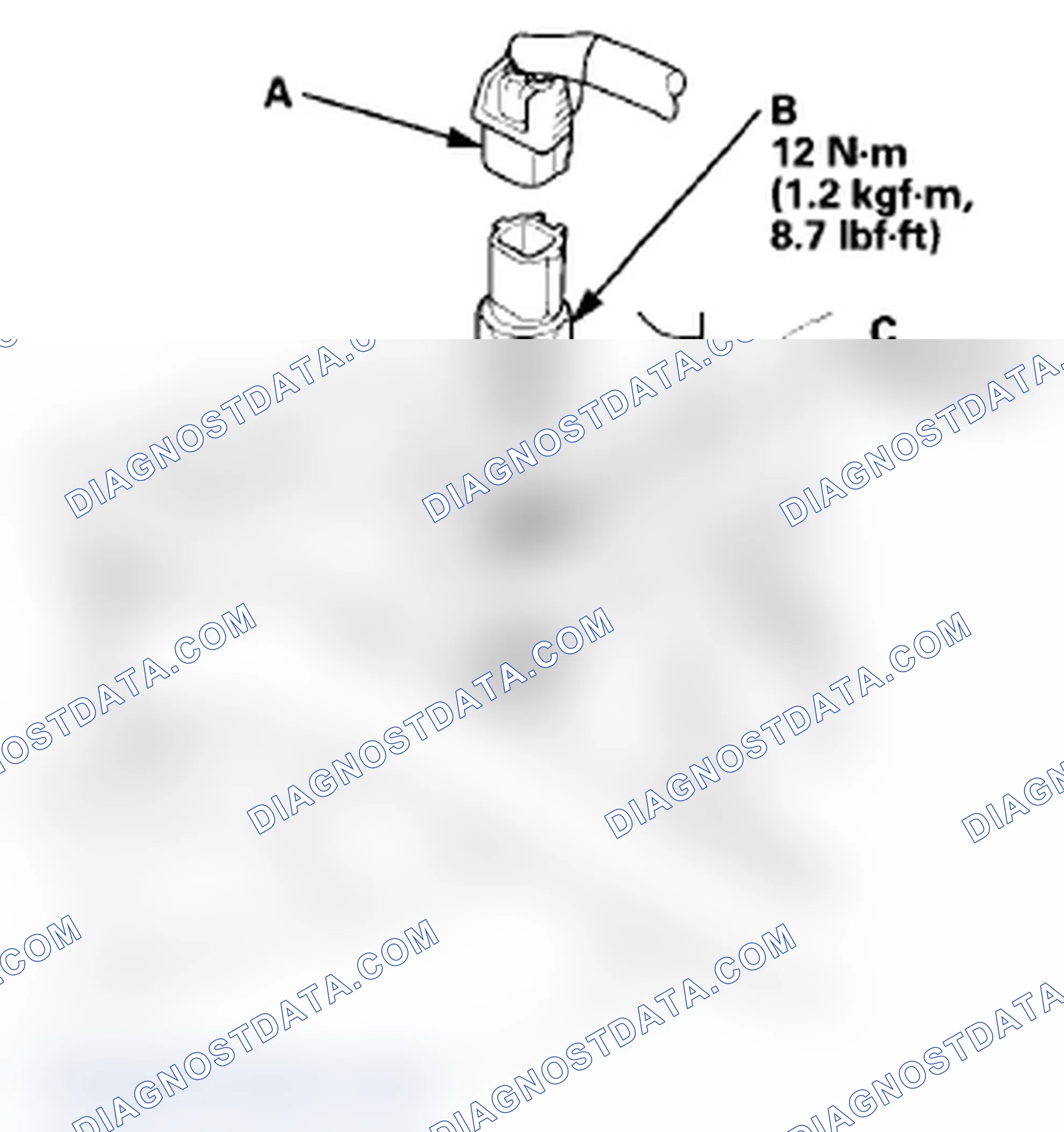 Scheme 242: ECT Sensor 1 Replacement