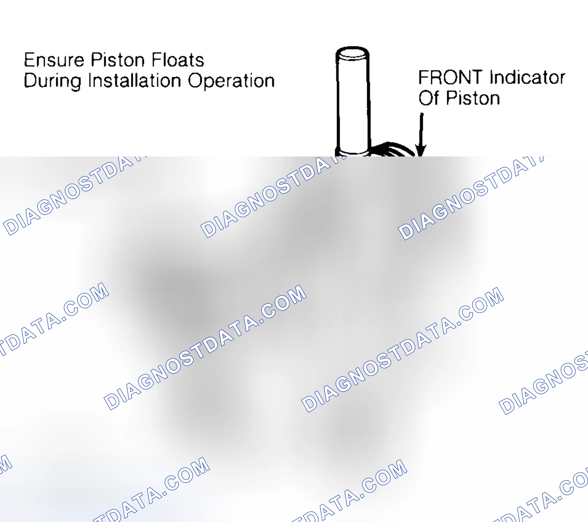 Scheme 12: Installing Typical Piston Pin
