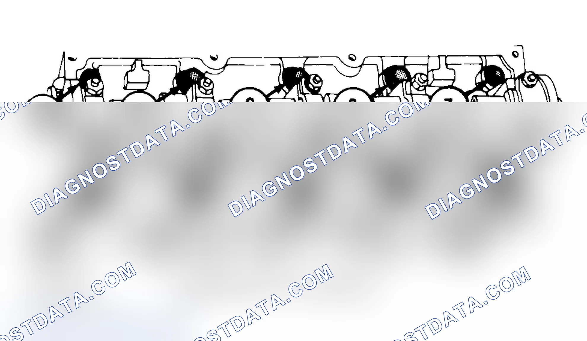 Scheme 7: Typical Cylinder Head Tightening or Loosening Sequence