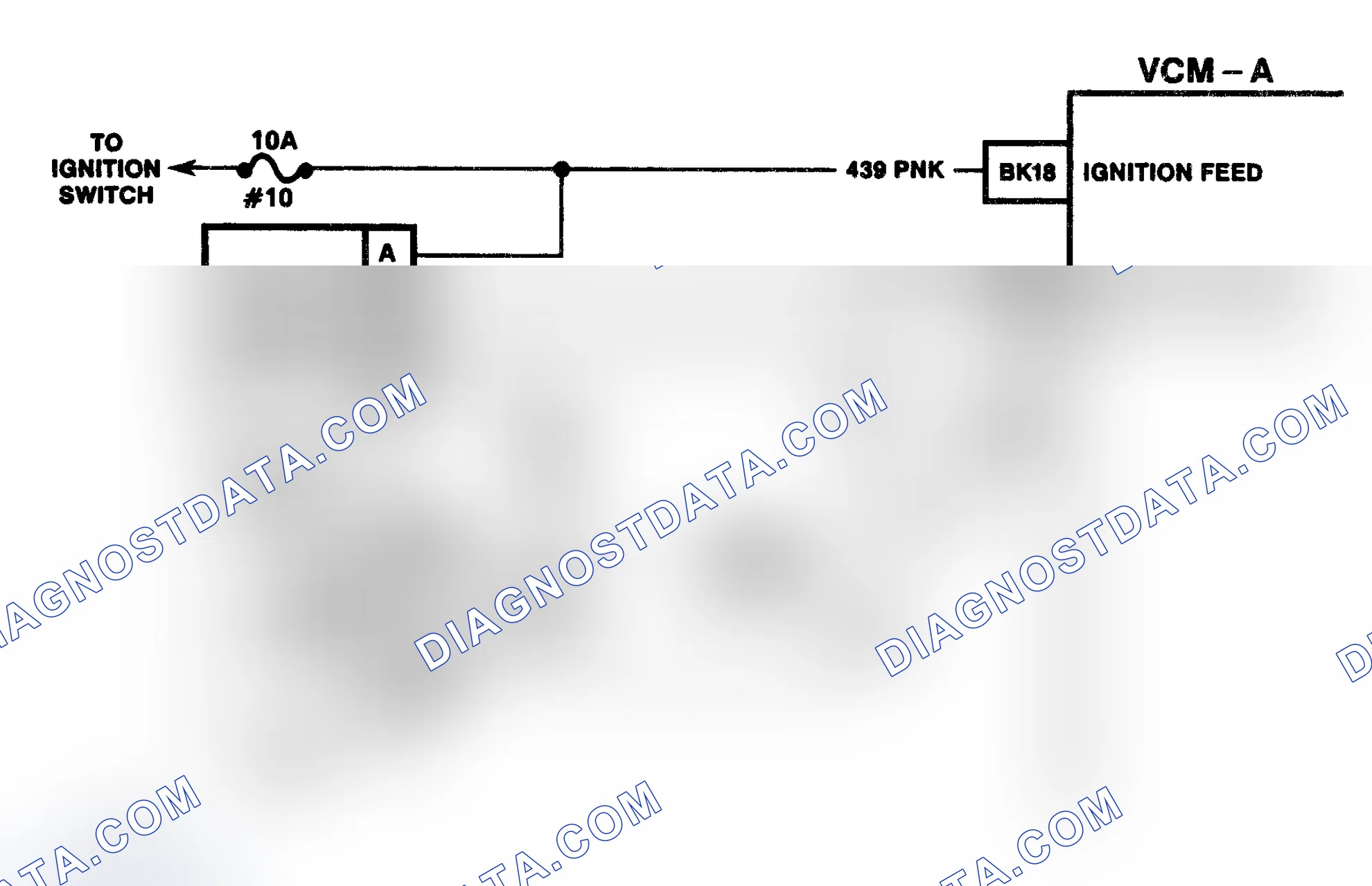 Scheme 225: Code P1351 Schematic ("S" & "T" Series 4.3L - VIN W) EST Output High