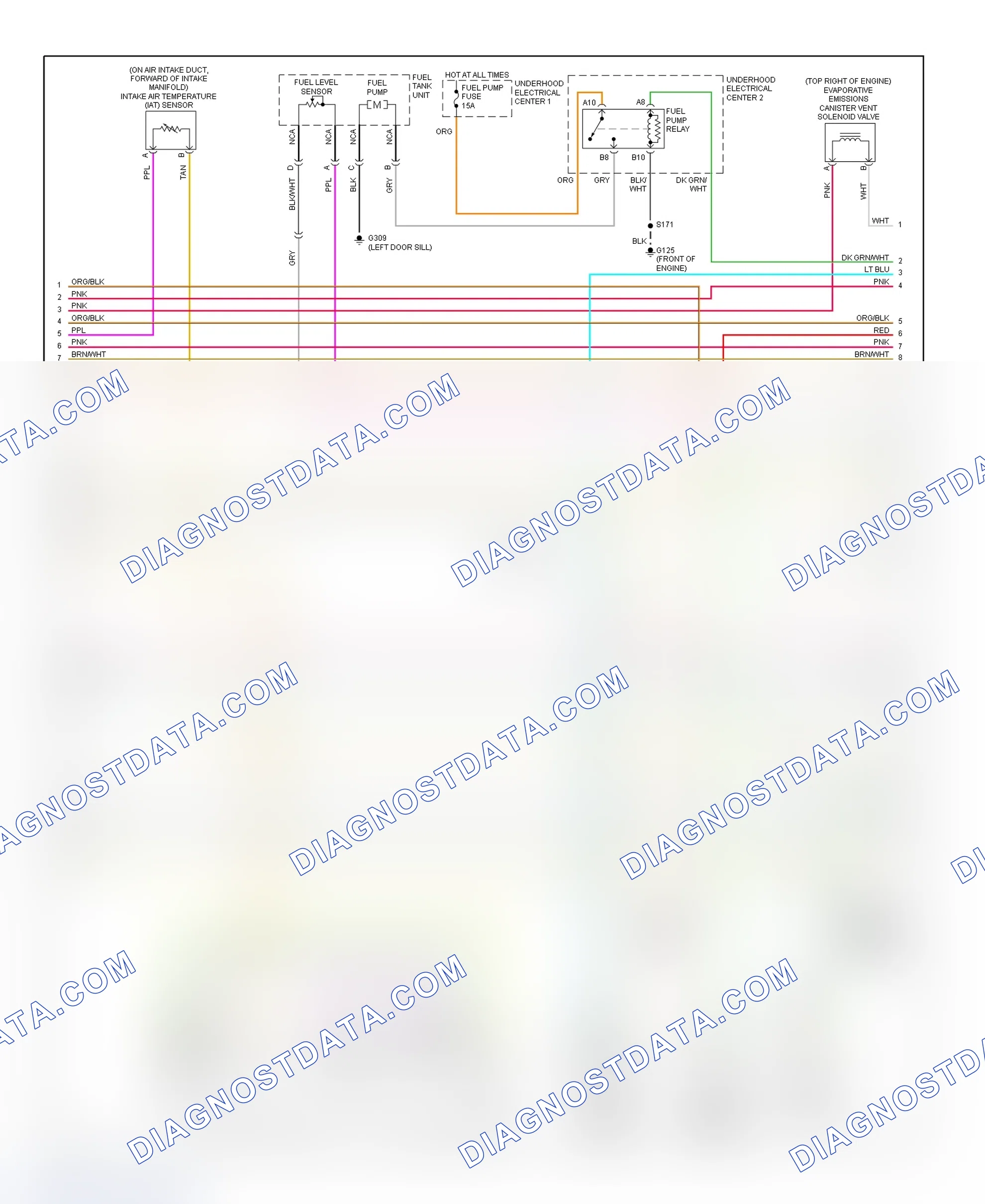 Scheme 25: PCM Wiring Diagram (Camaro & Firebird - 3.8L - 3 Of 4)