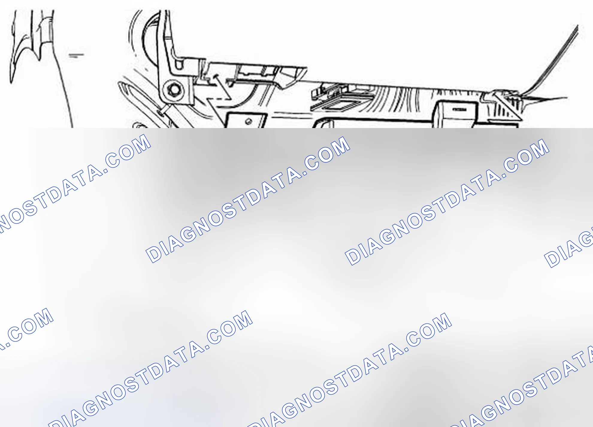 Scheme 88: Floor Front Air Outlet Duct Replacement - Left Side