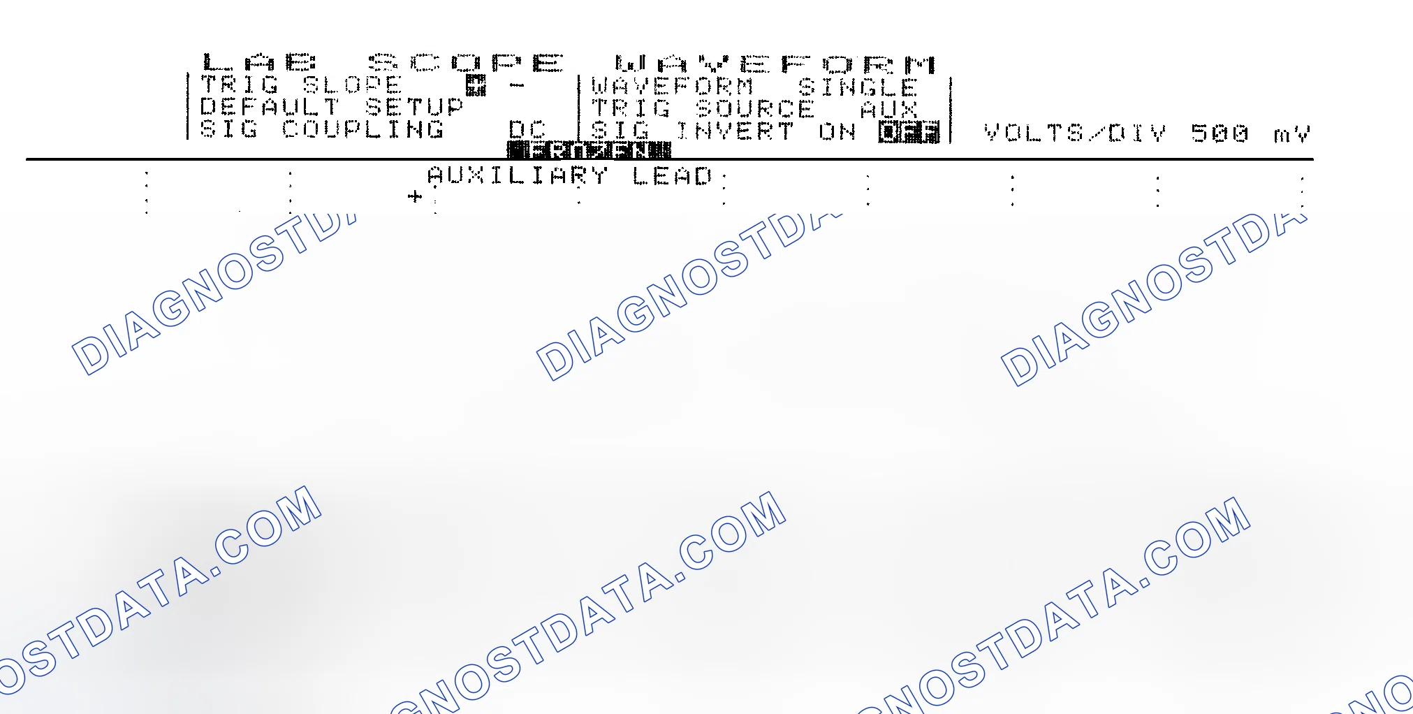 Scheme 14: Single Injector w/Excessive Current Flow - Current Pattern
