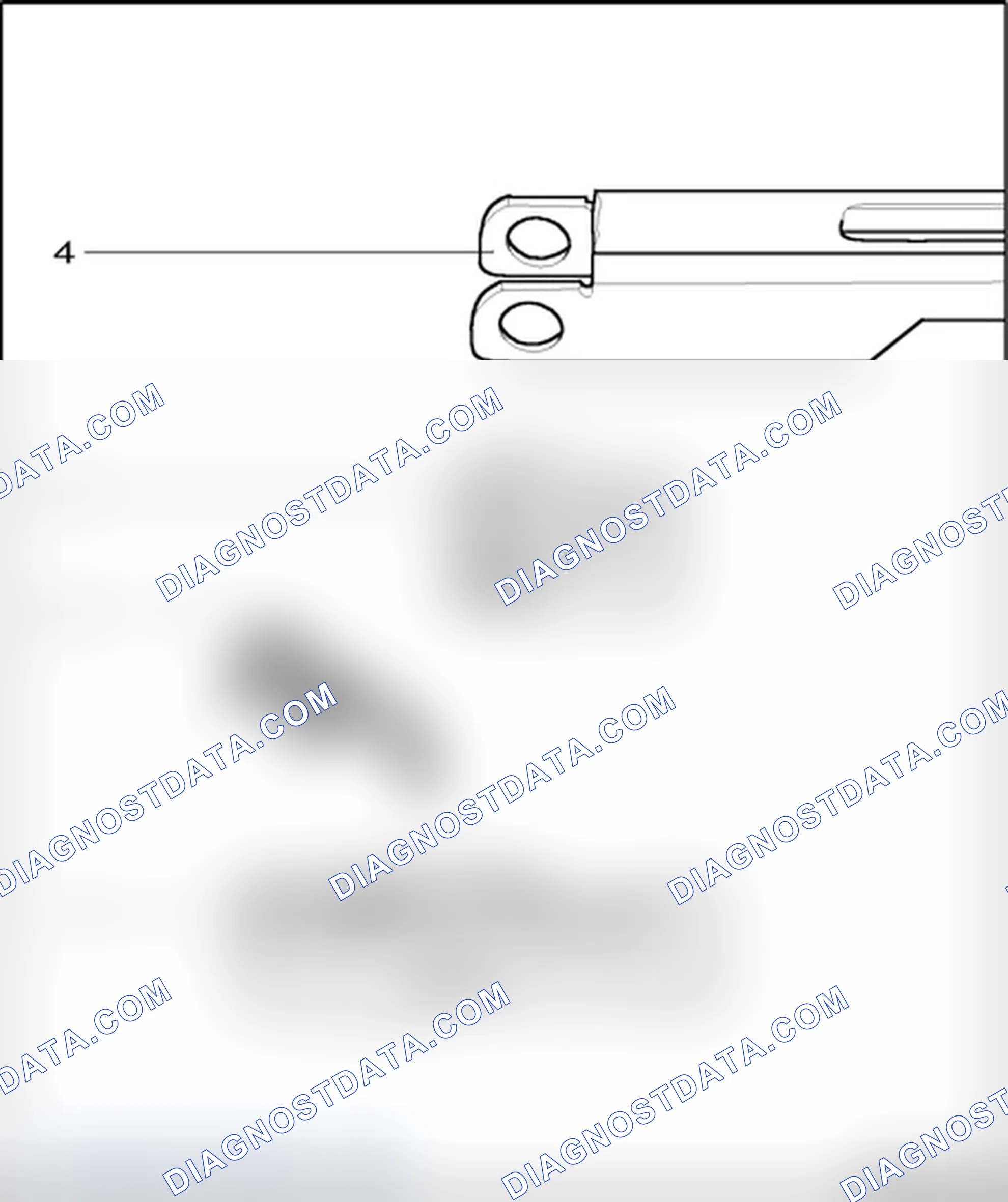 Scheme 157: Windshield wiper arm - through 10.04, assembly