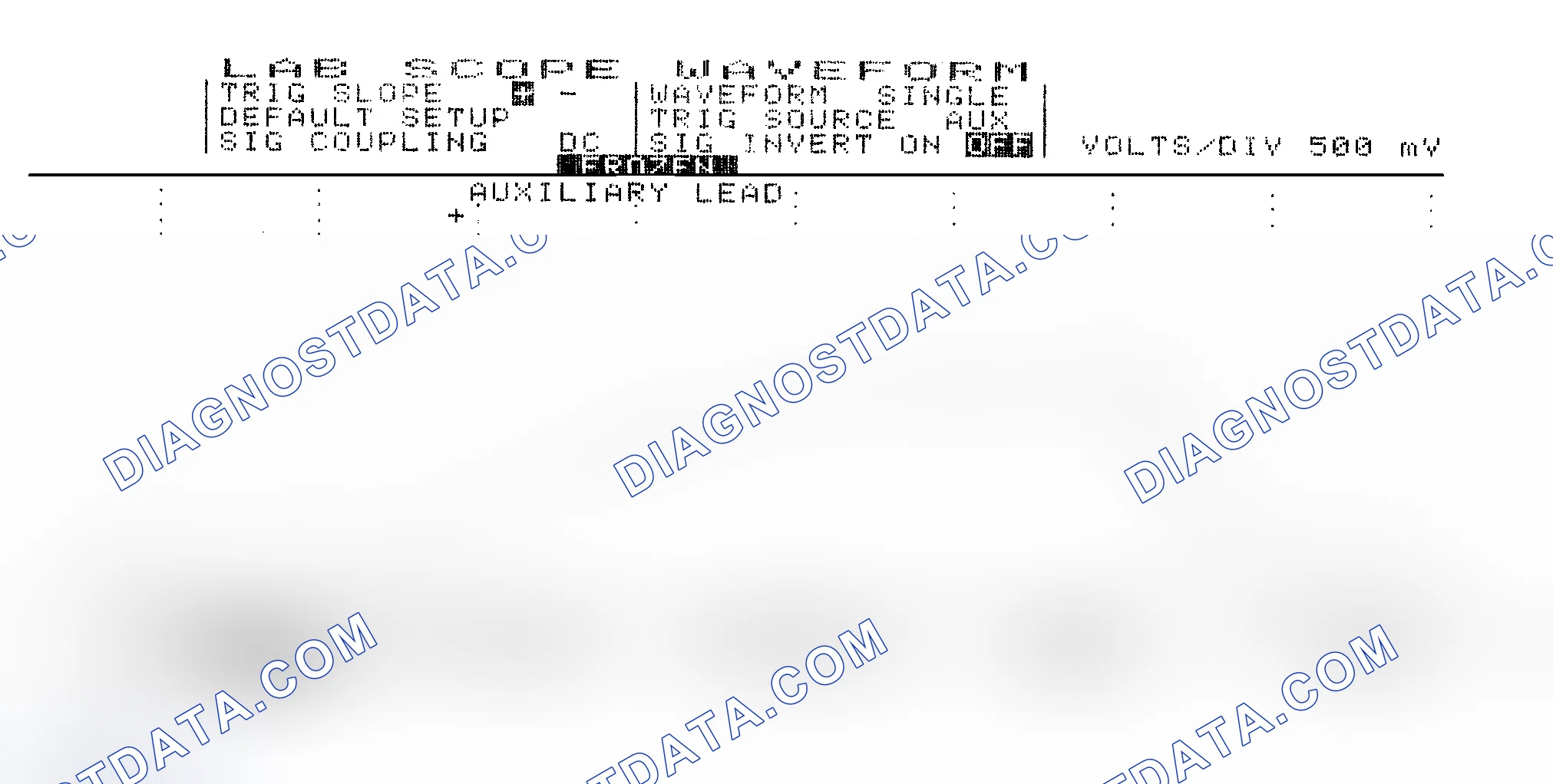 Scheme 14: Single Injector w/Excessive Current Flow - Current Pattern