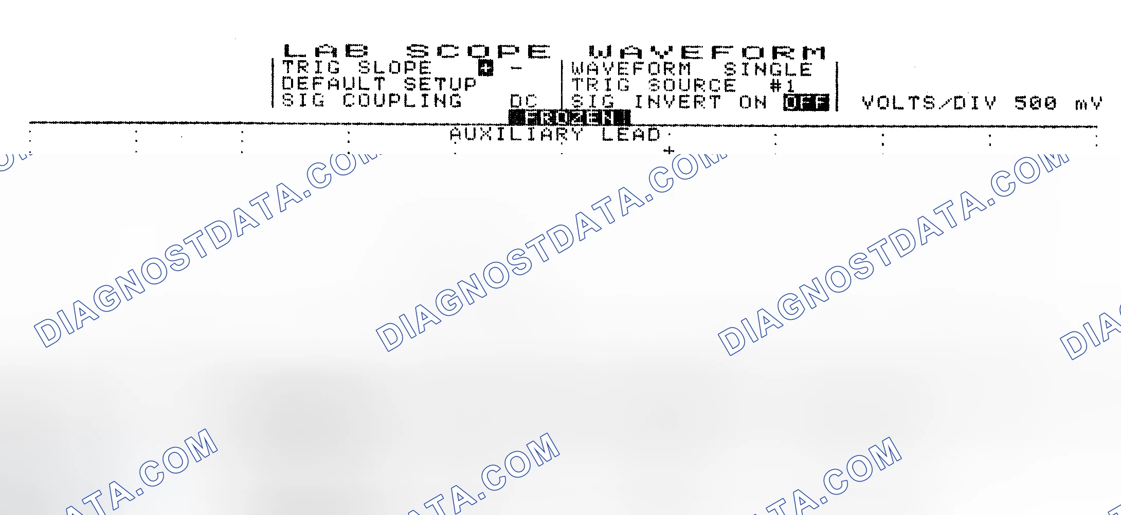 Scheme 10: Single Injector w/Excessive Current Flow - Current Pattern
