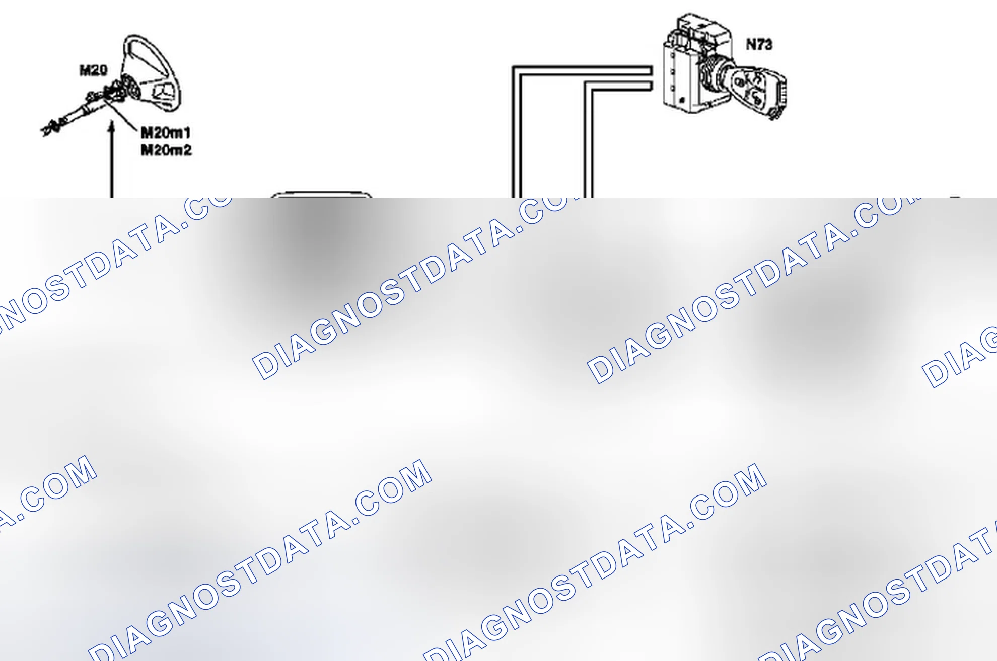 Fig. 9: Steering Column Function Diagram - Shown On Vehicle Up To 31.5.07