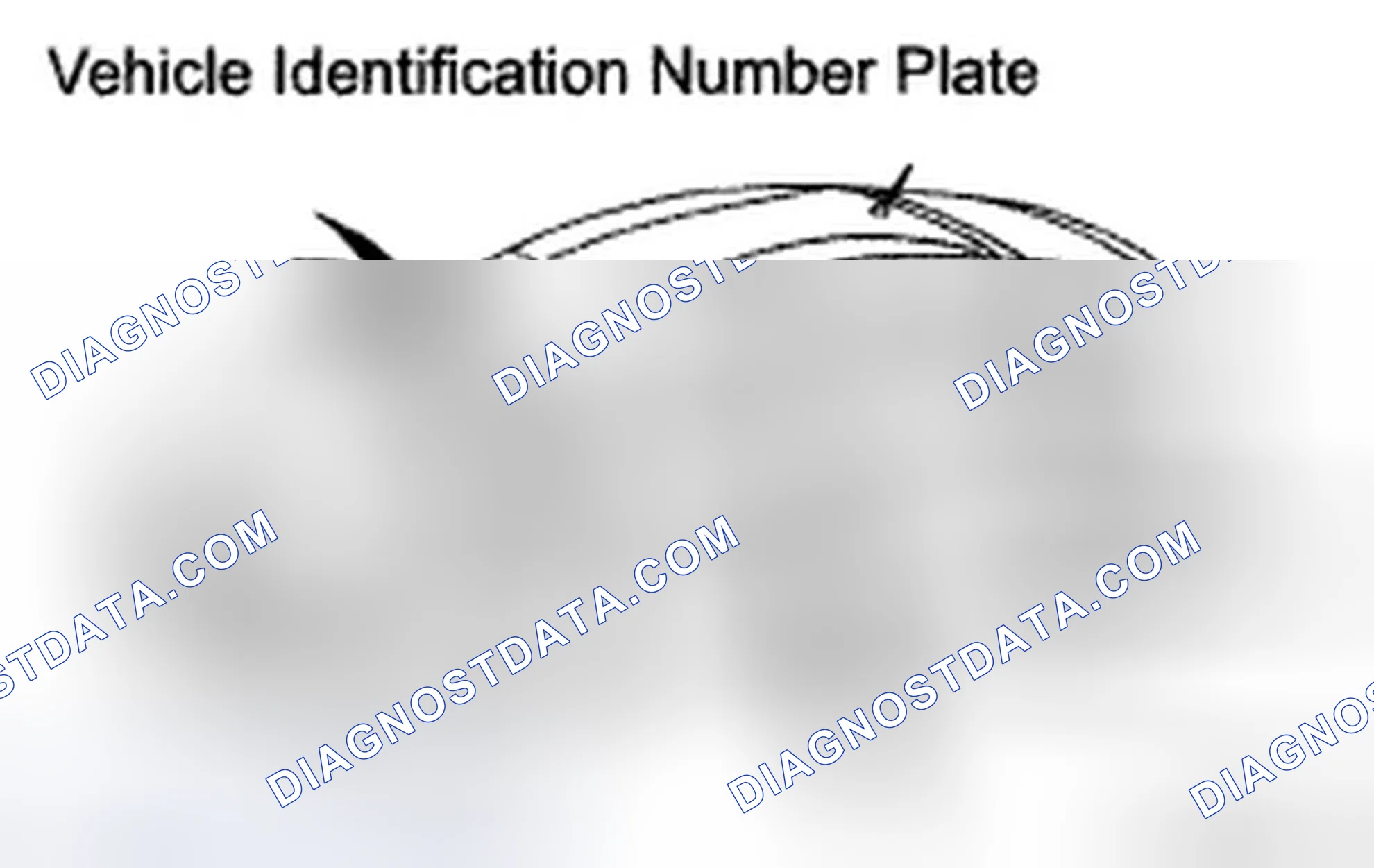 Scheme 2: VEHICLE IDENTIFICATION AND SERIAL NUMBERS