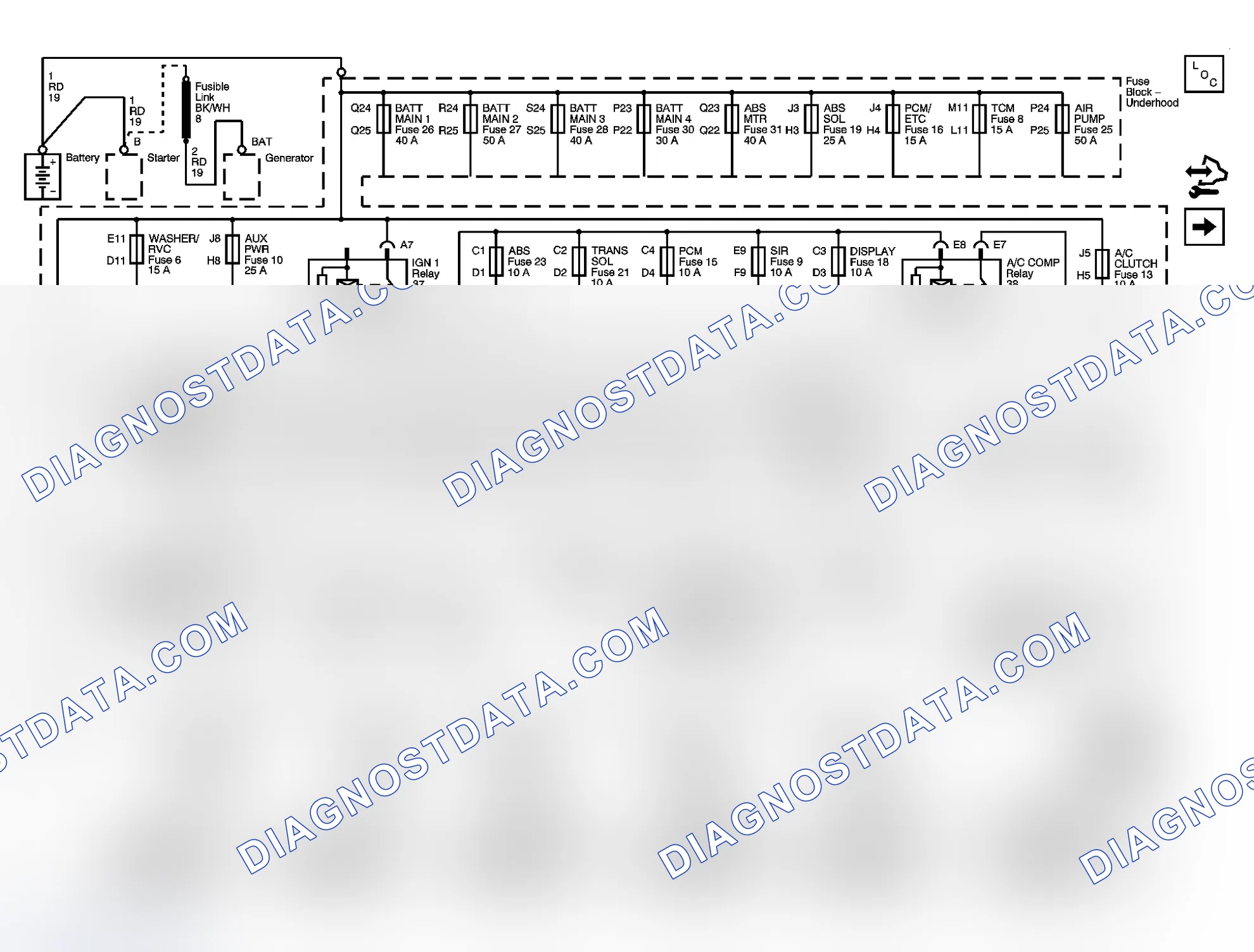Scheme 28: Power Distribution Schematics