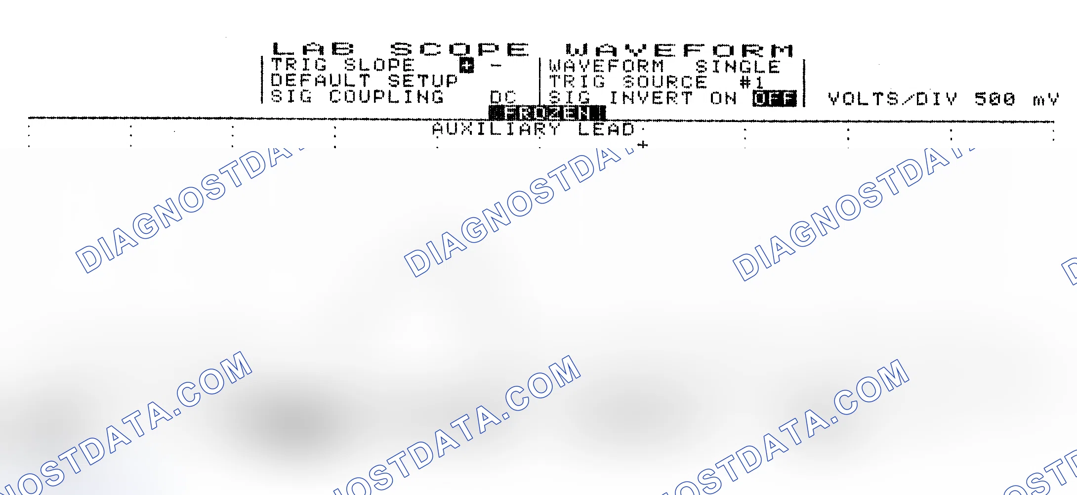 Scheme 10: Single Injector w/Excessive Current Flow - Current Pattern