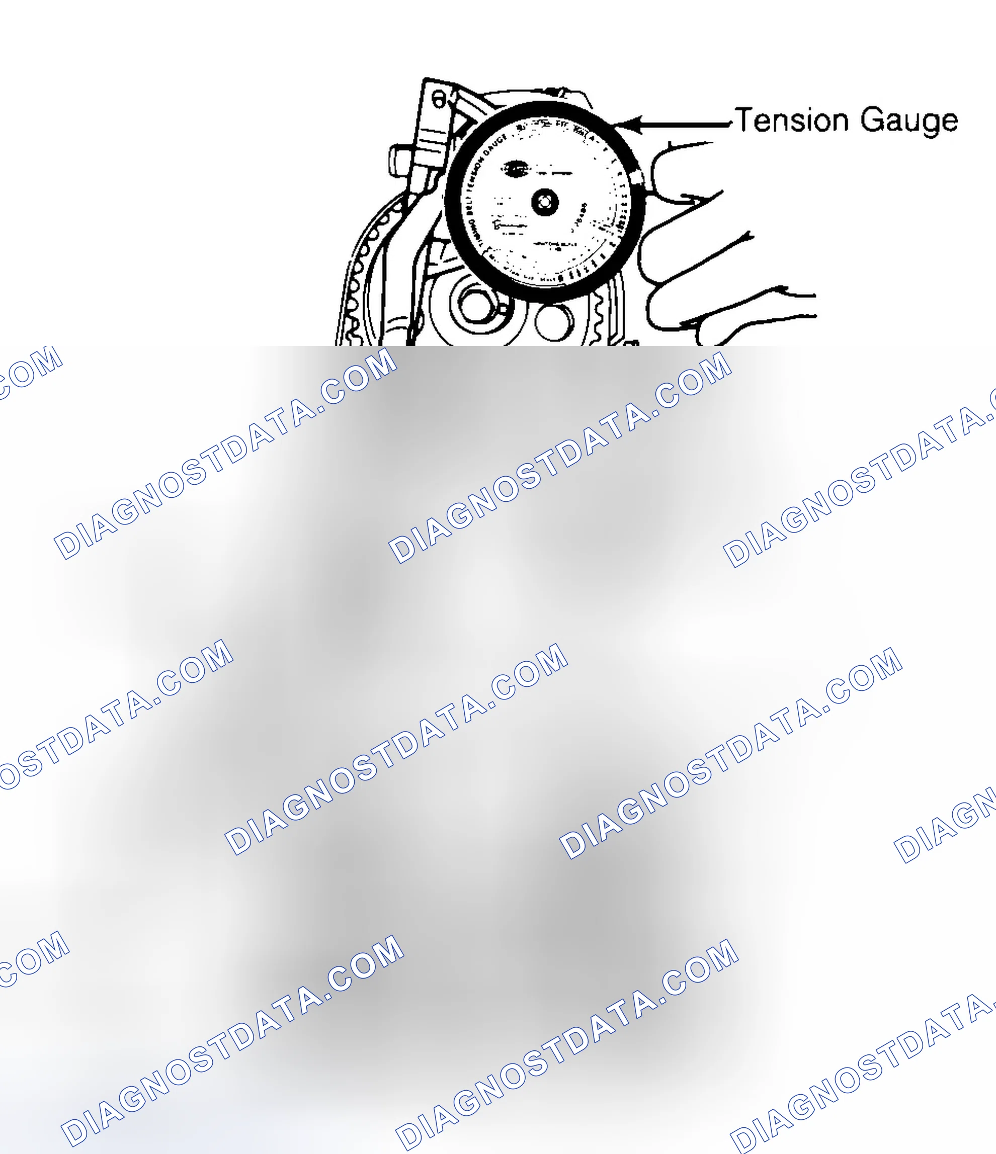 Scheme 3: Adjusting Typical Timing Belt Tension