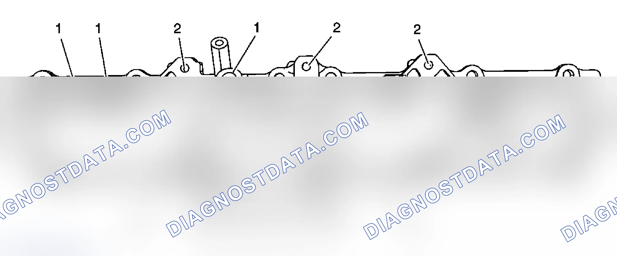 Scheme 114: Intake Manifold - Right Side View