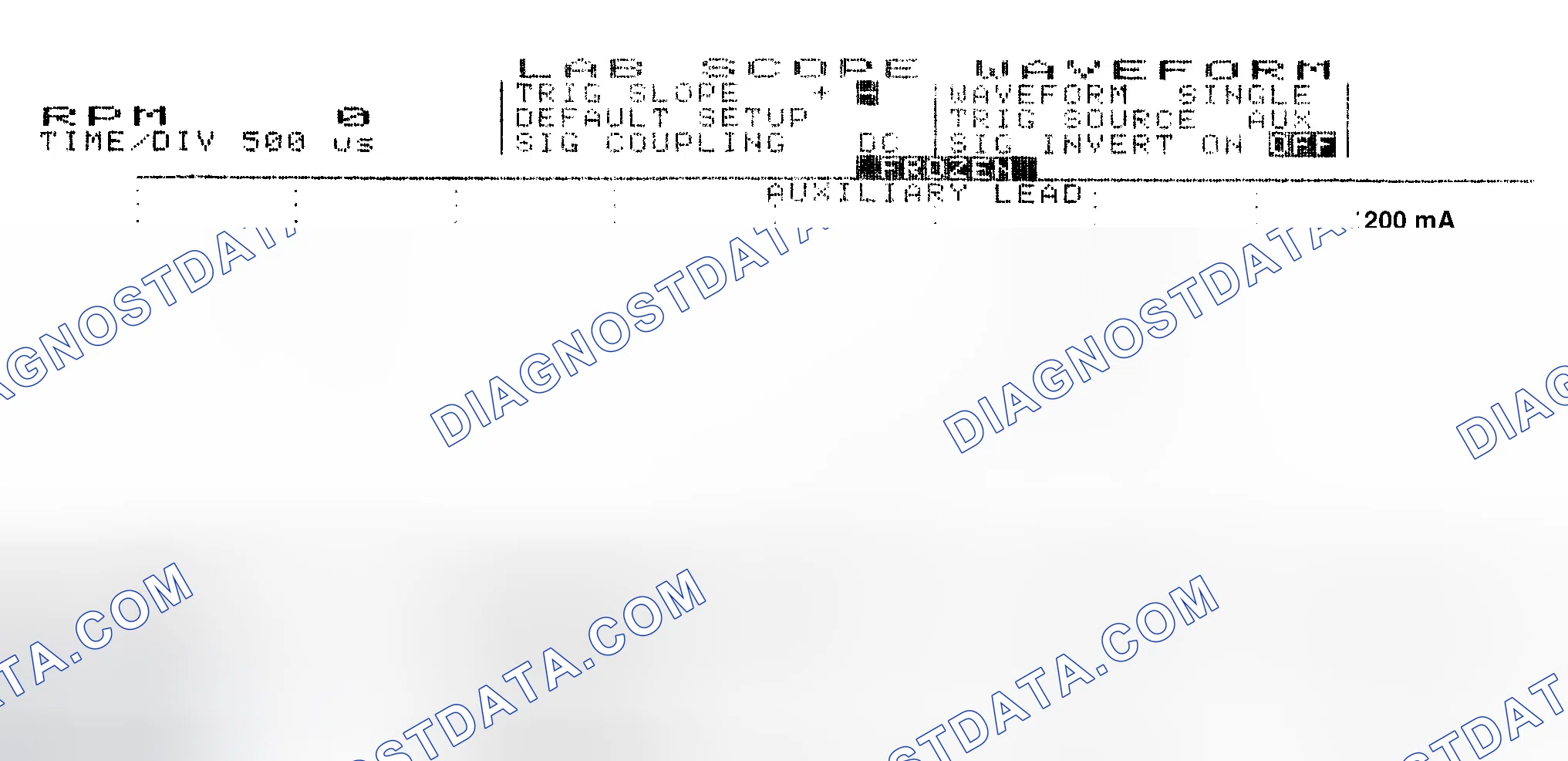 Scheme 17: Single Injector w/Normal Current Flow - Current Pattern