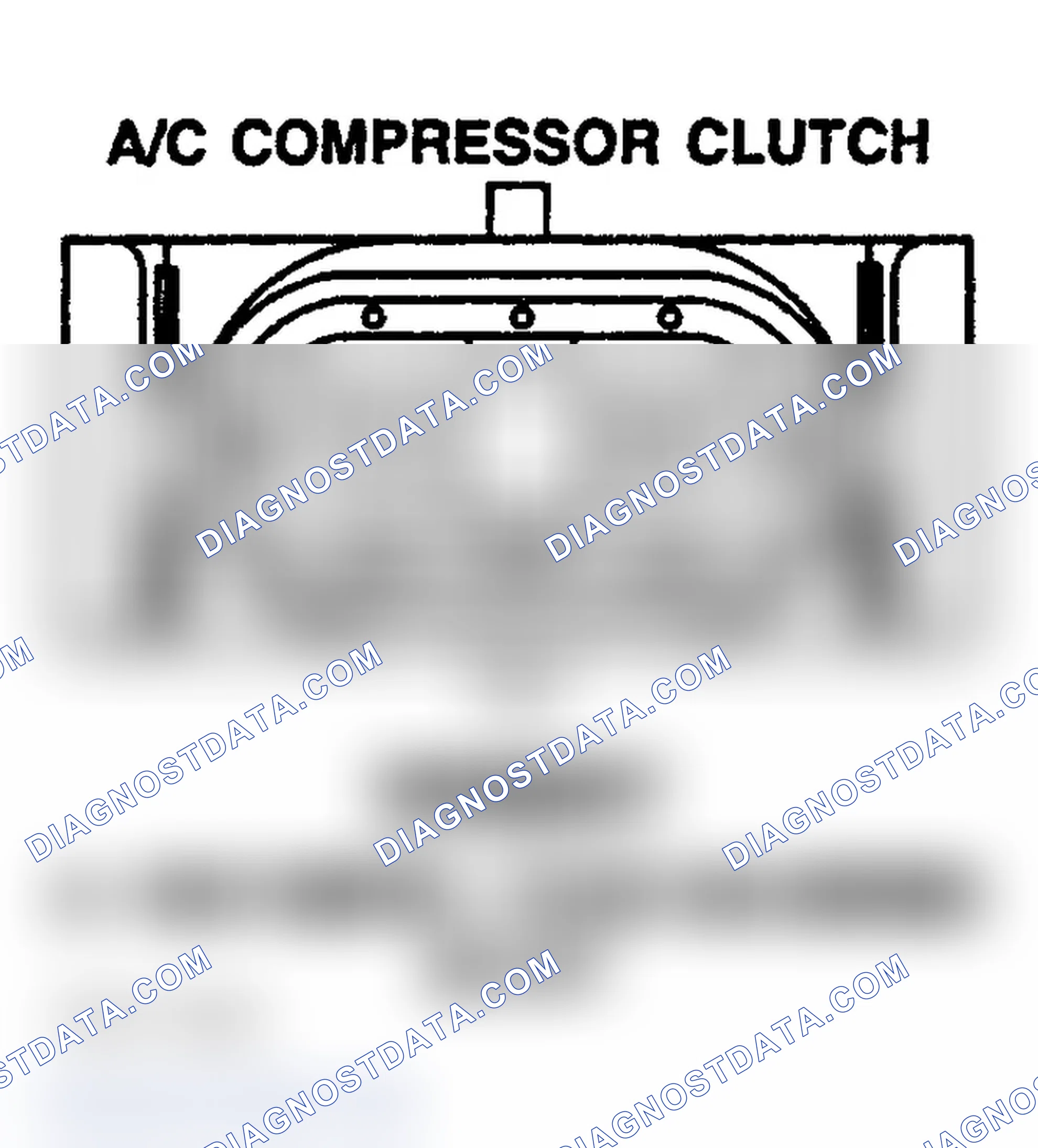 Scheme 85: A/C COMPRESSOR CLUTCH