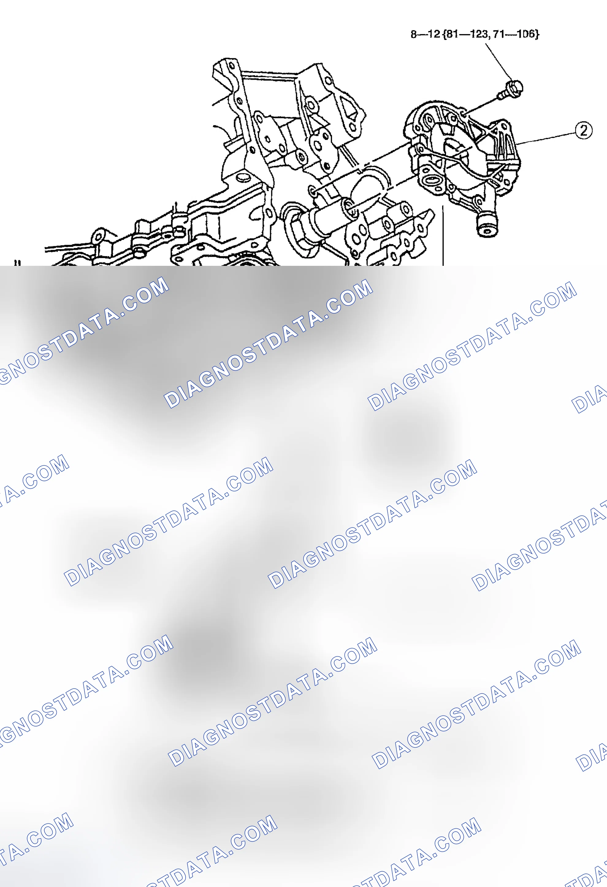 Scheme 14: OIL PUMP REMOVAL/INSTALLATION