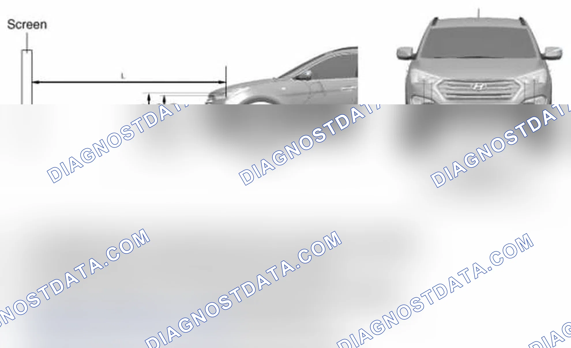 Scheme 17: Head Lamp And Fog Lamp Aiming Point