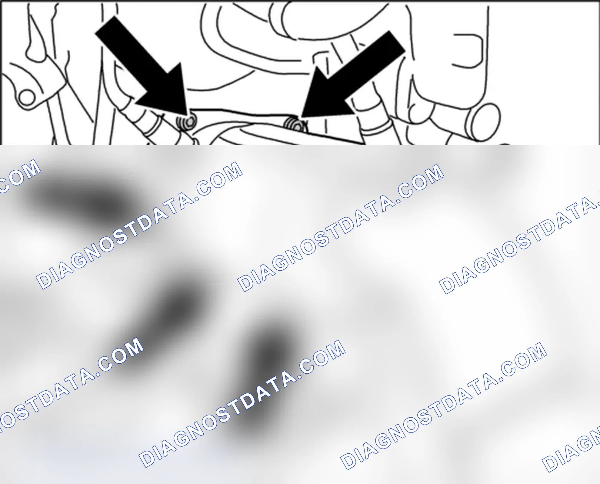Scheme 125: Preliminary work: removing oxygen sensors in front of catalytic converter - Cayenne Turbo (M48/50)