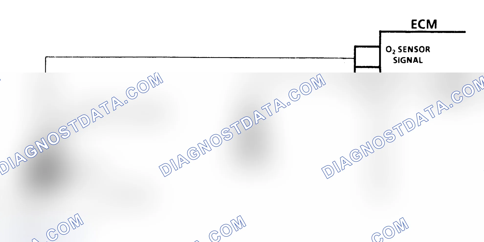 Scheme 57: Code 13 Schematic (2.2L) Open Oxygen Sensor Circuit