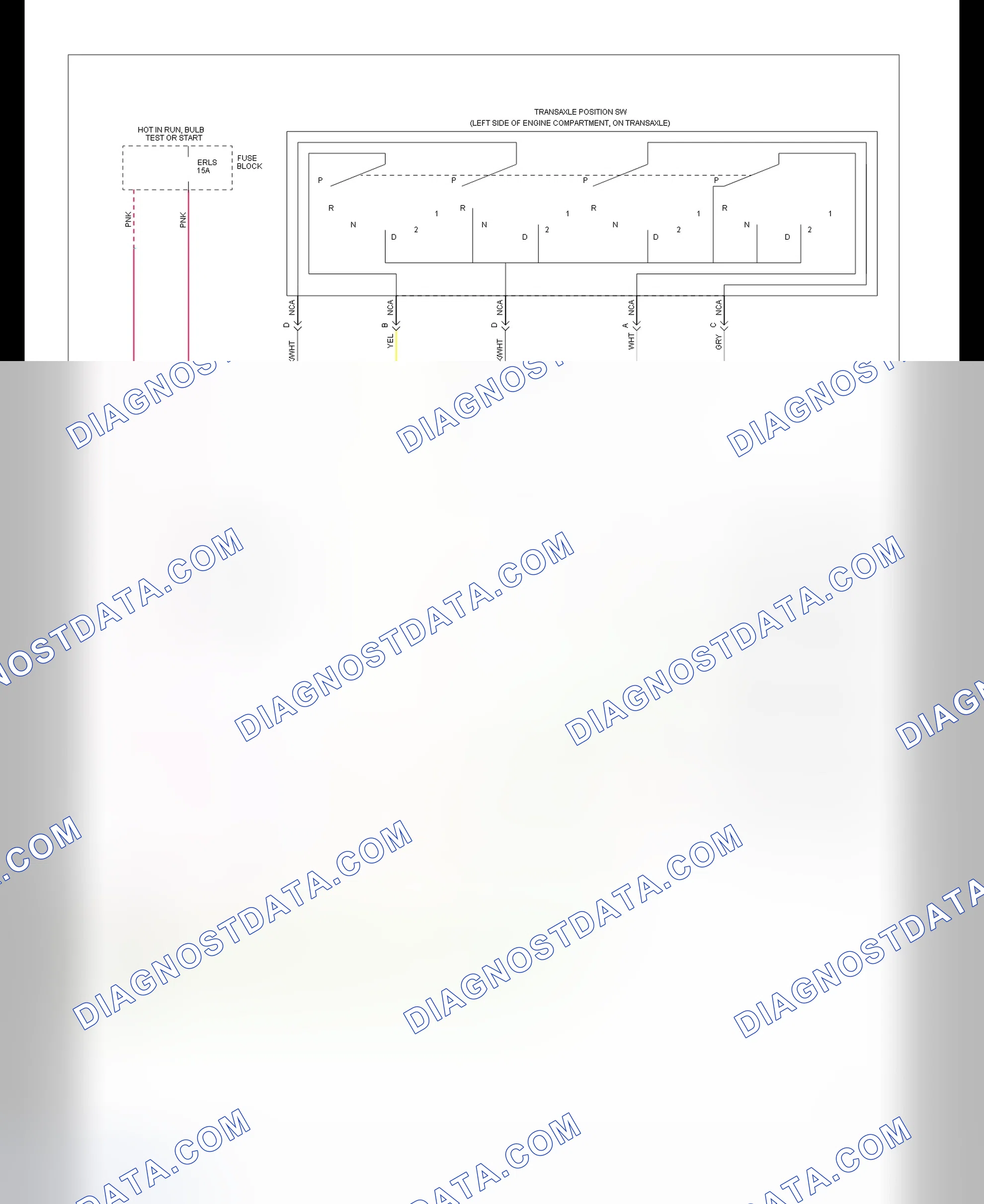 Scheme 145: 2.3L (VIN A, D & 3) PCM Wiring Diagram (All Models - 3 Of 3)